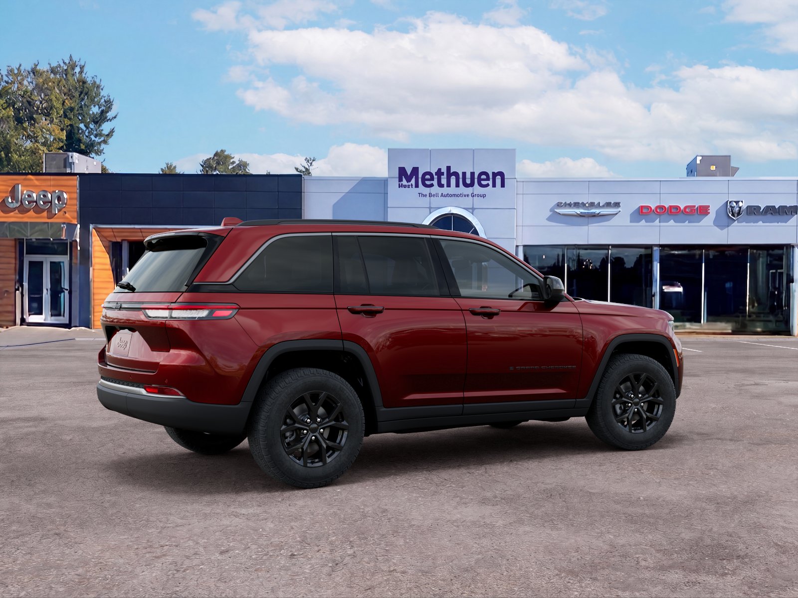 New 2026 Velvet Red Pearl-Coat Exterior Paint Jeep Laredo Altitude image 19