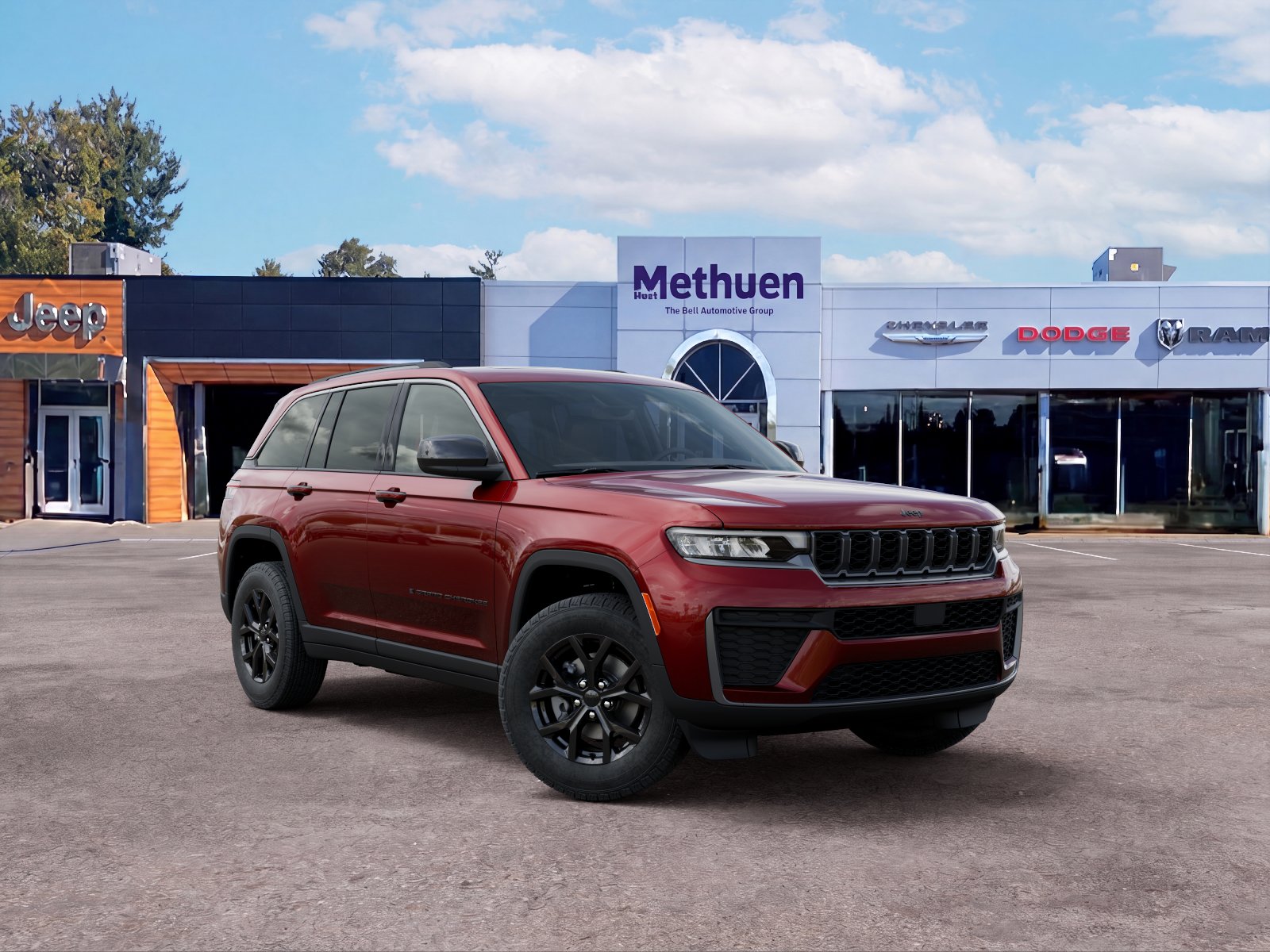 New 2026 Velvet Red Pearl-Coat Exterior Paint Jeep Laredo Altitude image 20