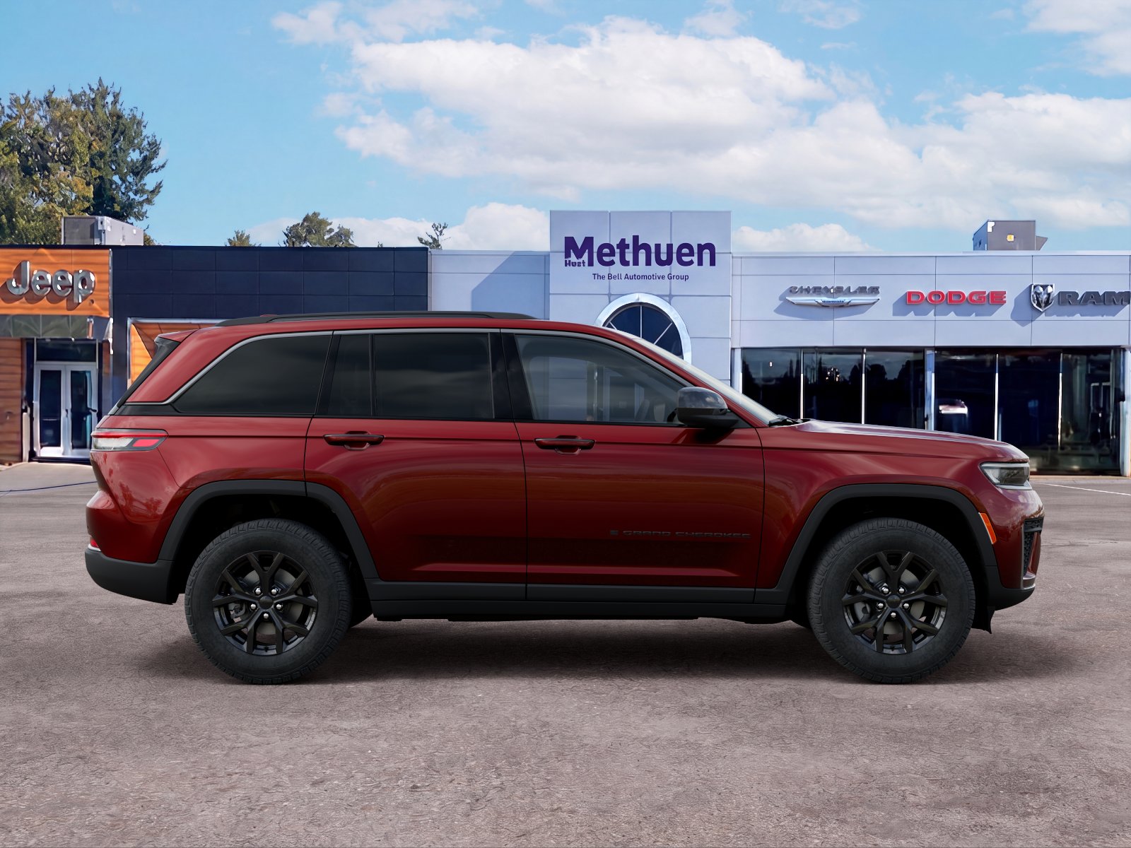 New 2026 Velvet Red Pearl-Coat Exterior Paint Jeep Laredo Altitude image 36