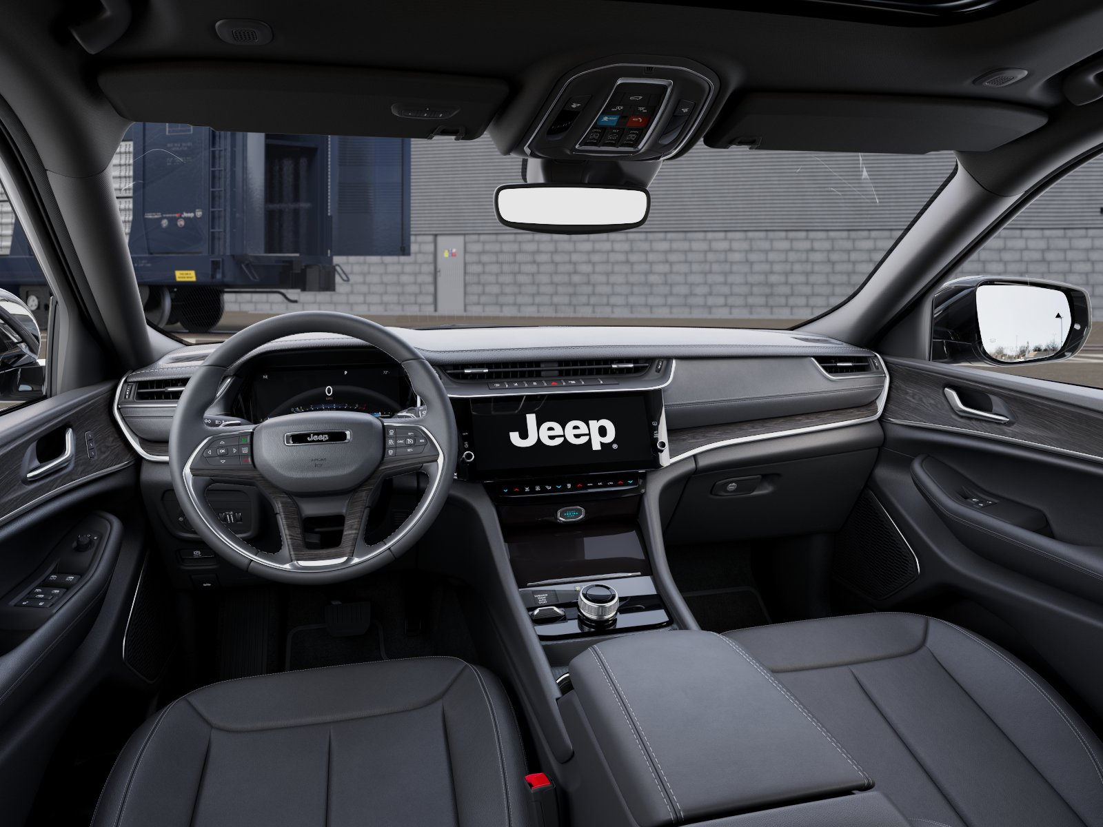 New 2026 Diamond Black Crystal Pearlcoat Jeep Limited image 14