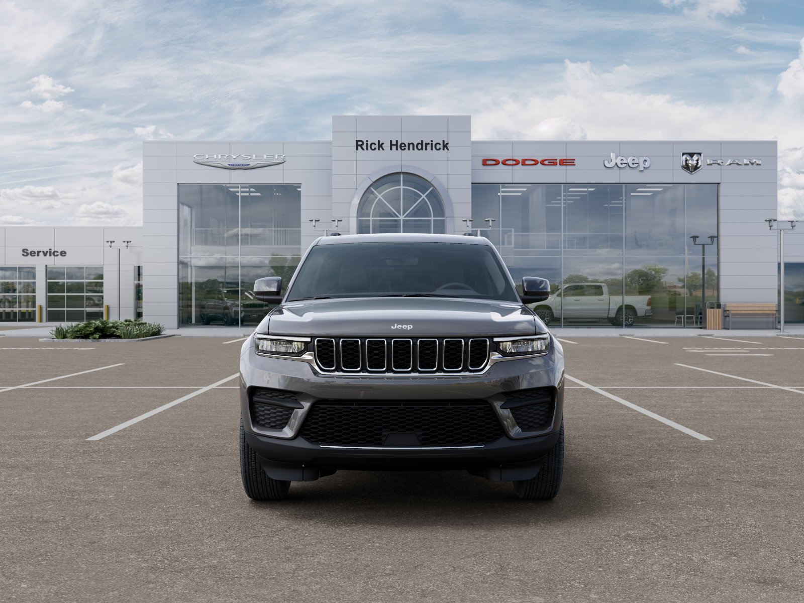 New 2026 Baltic Gray Metallic Clear-Coat Exterior Paint Jeep Laredo X image 33