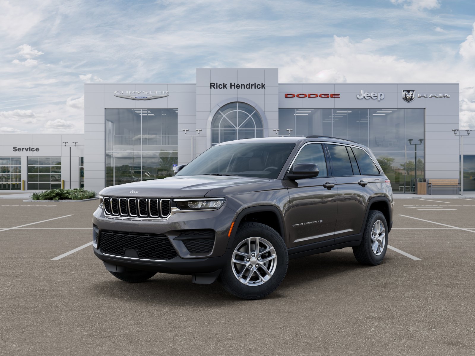 New 2026 Baltic Gray Metallic Clear-Coat Exterior Paint Jeep Laredo X image 29