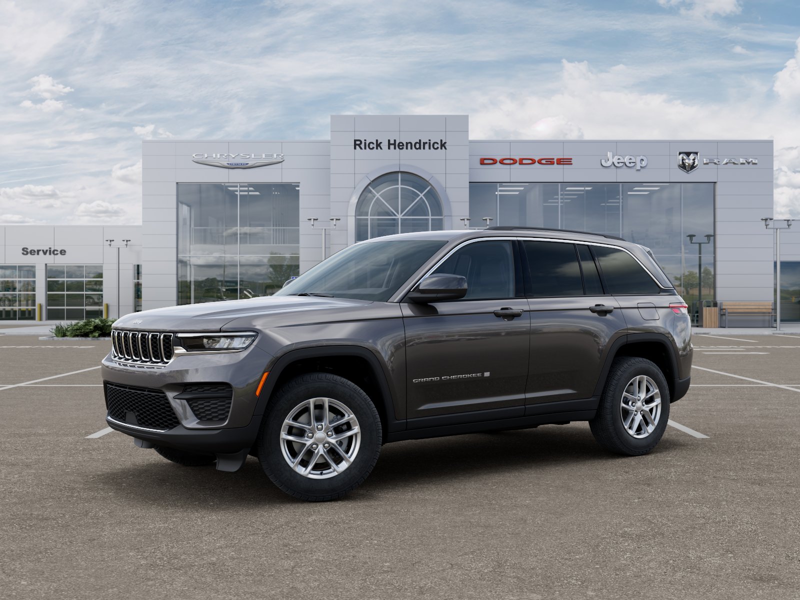New 2026 Baltic Gray Metallic Clear-Coat Exterior Paint Jeep Laredo X image 30