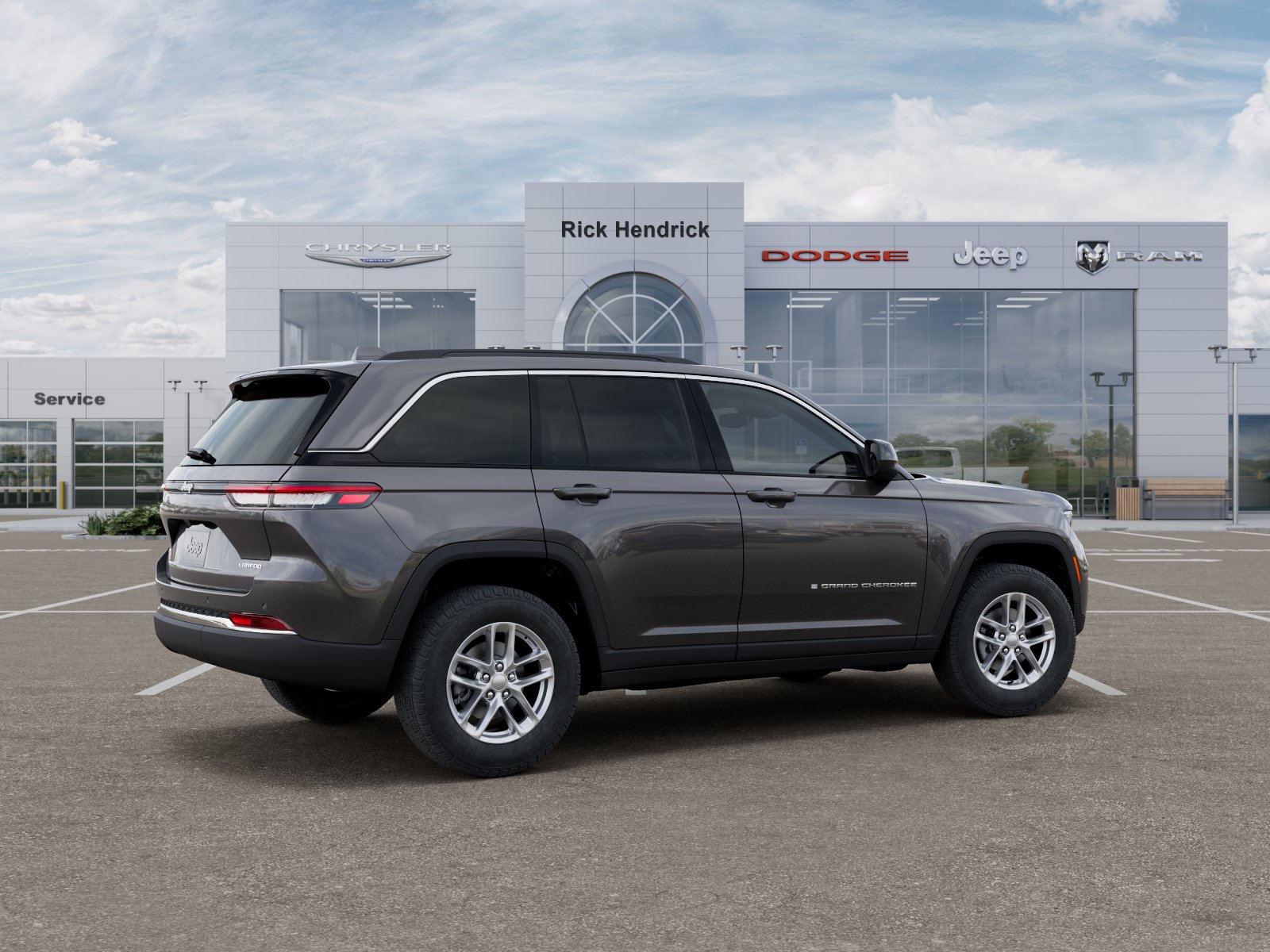 New 2026 Baltic Gray Metallic Clear-Coat Exterior Paint Jeep Laredo X image 32