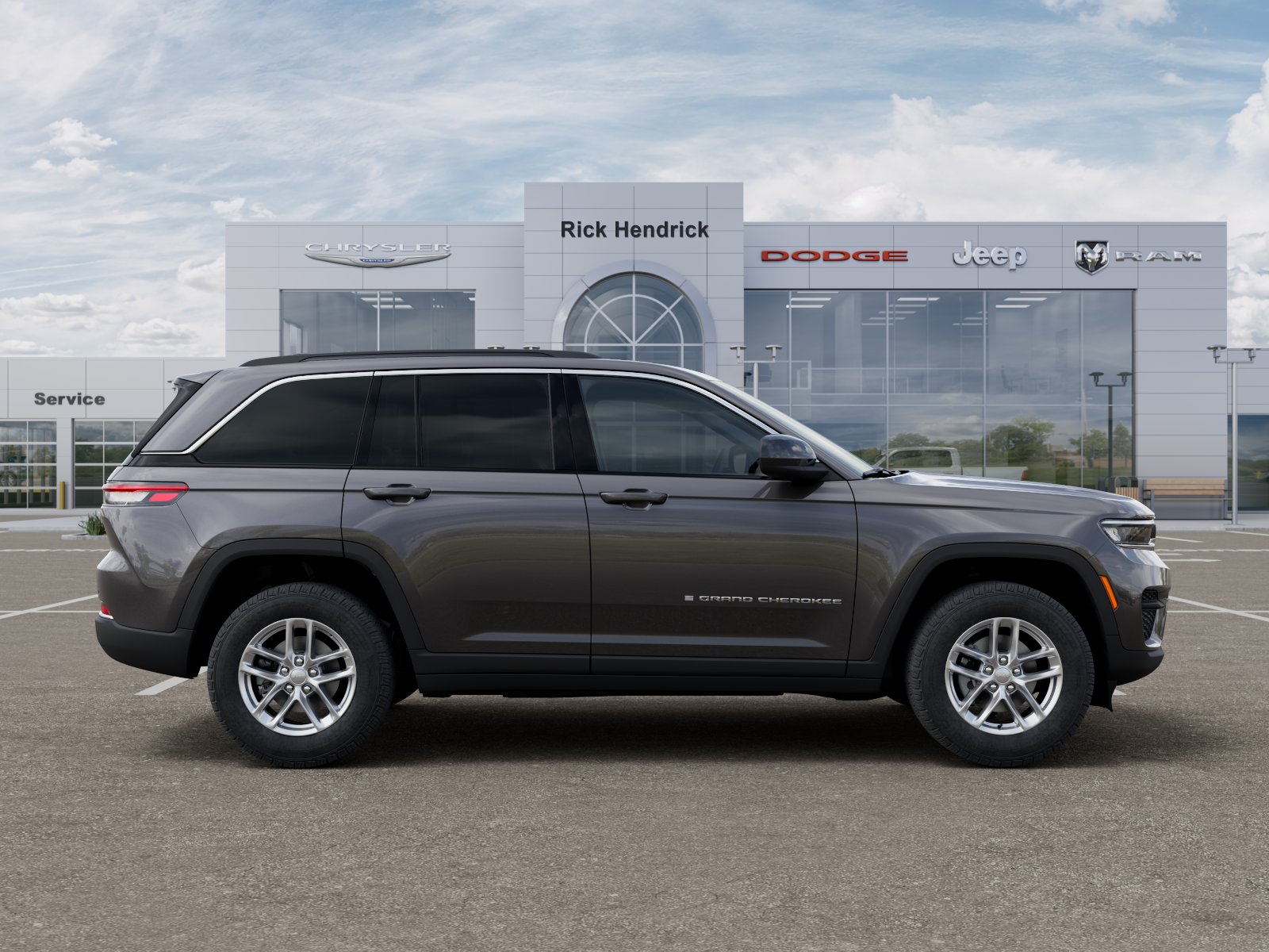New 2026 Baltic Gray Metallic Clear-Coat Exterior Paint Jeep Laredo X image 48