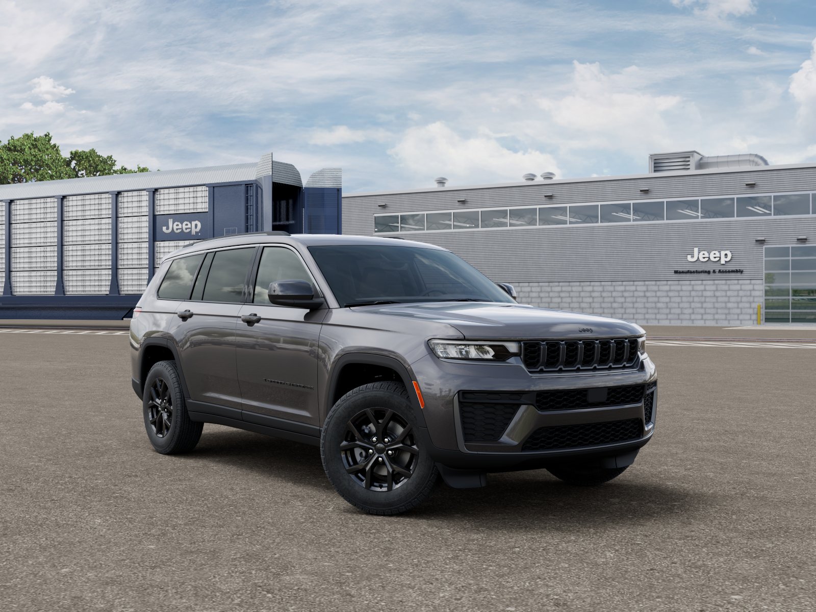 New 2026 Baltic Gray Metallic Clear-Coat Exterior Paint Jeep Altitude image 3
