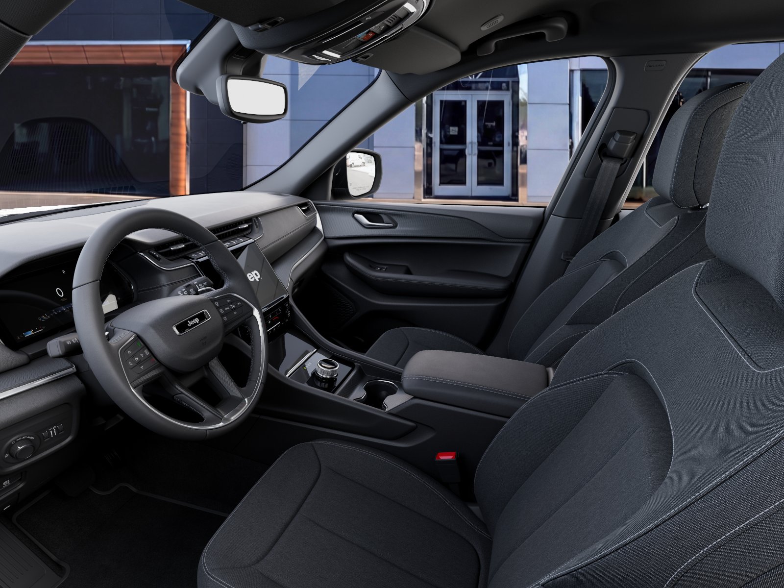 New 2026 Diamond Black Crystal Pearlcoat Jeep Laredo X image 37