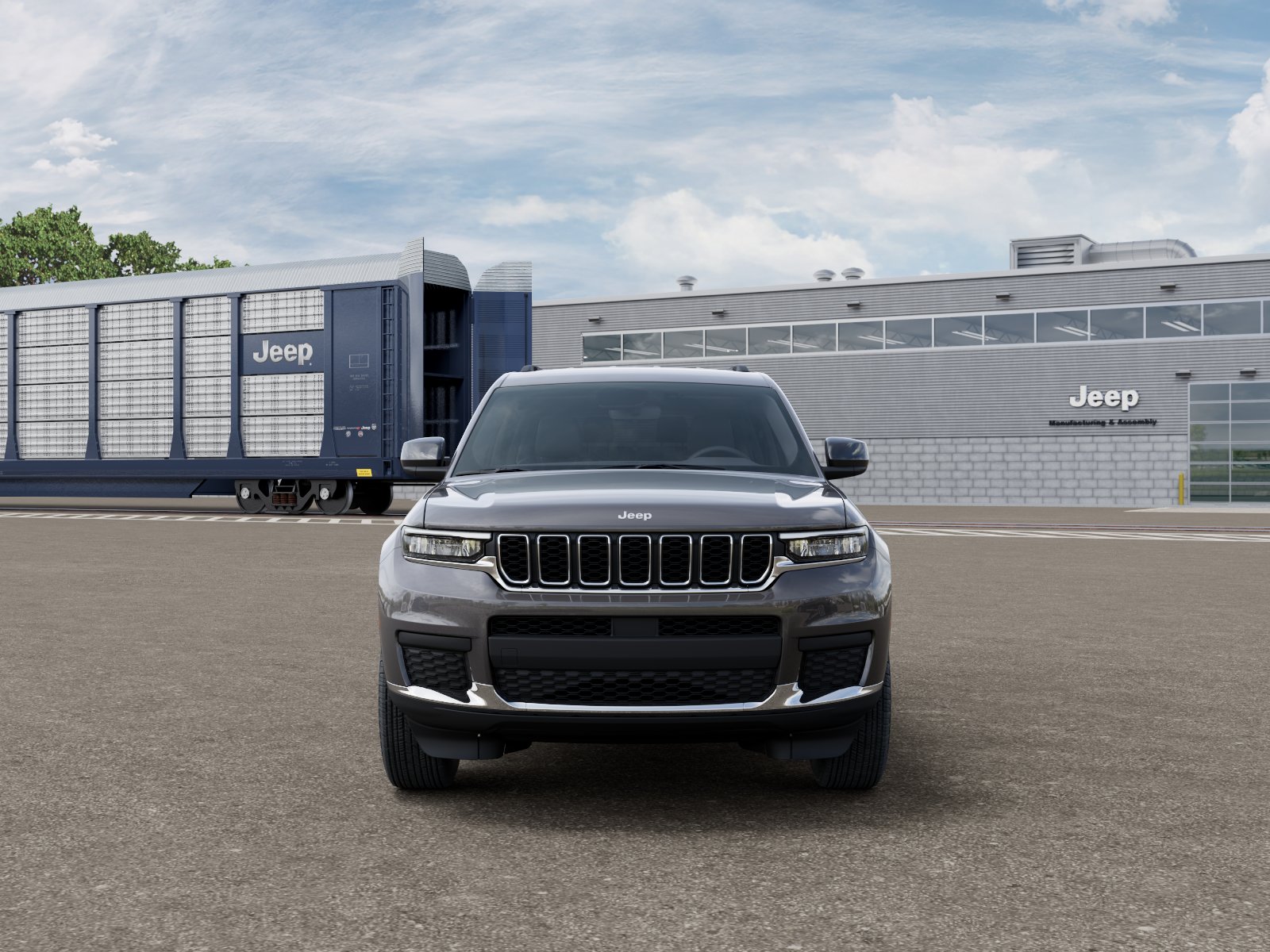 New 2026 Baltic Gray Metallic Clear-Coat Exterior Paint Jeep Laredo X image 6