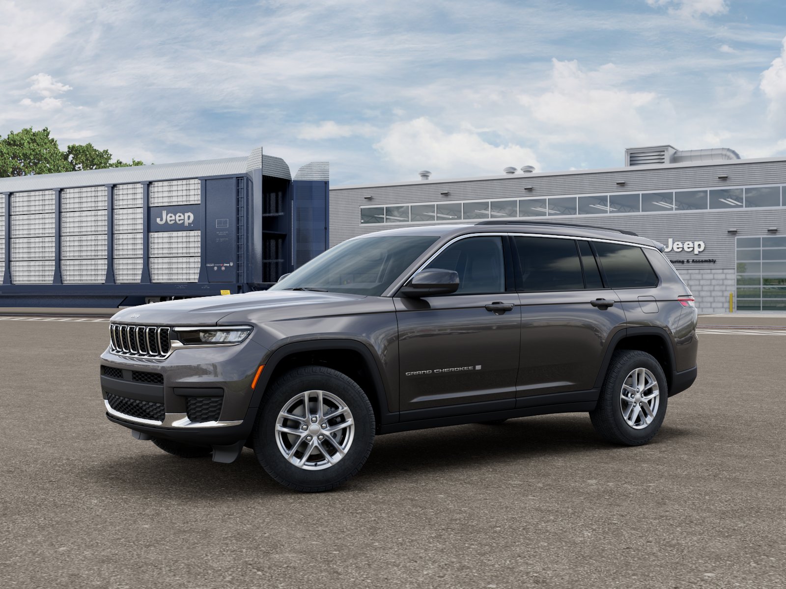 New 2026 Baltic Gray Metallic Clear-Coat Exterior Paint Jeep Laredo X image 2