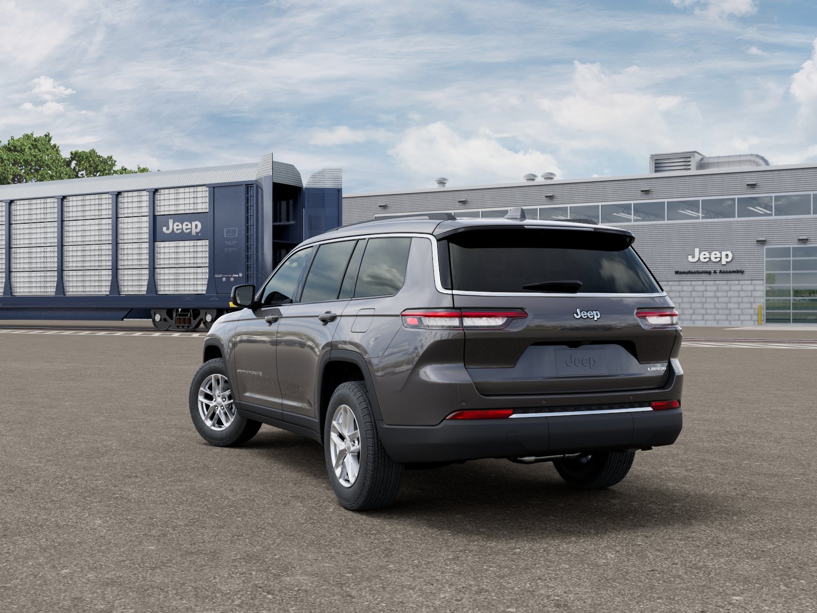 New 2026 Baltic Gray Metallic Clear-Coat Exterior Paint Jeep Laredo X image 3