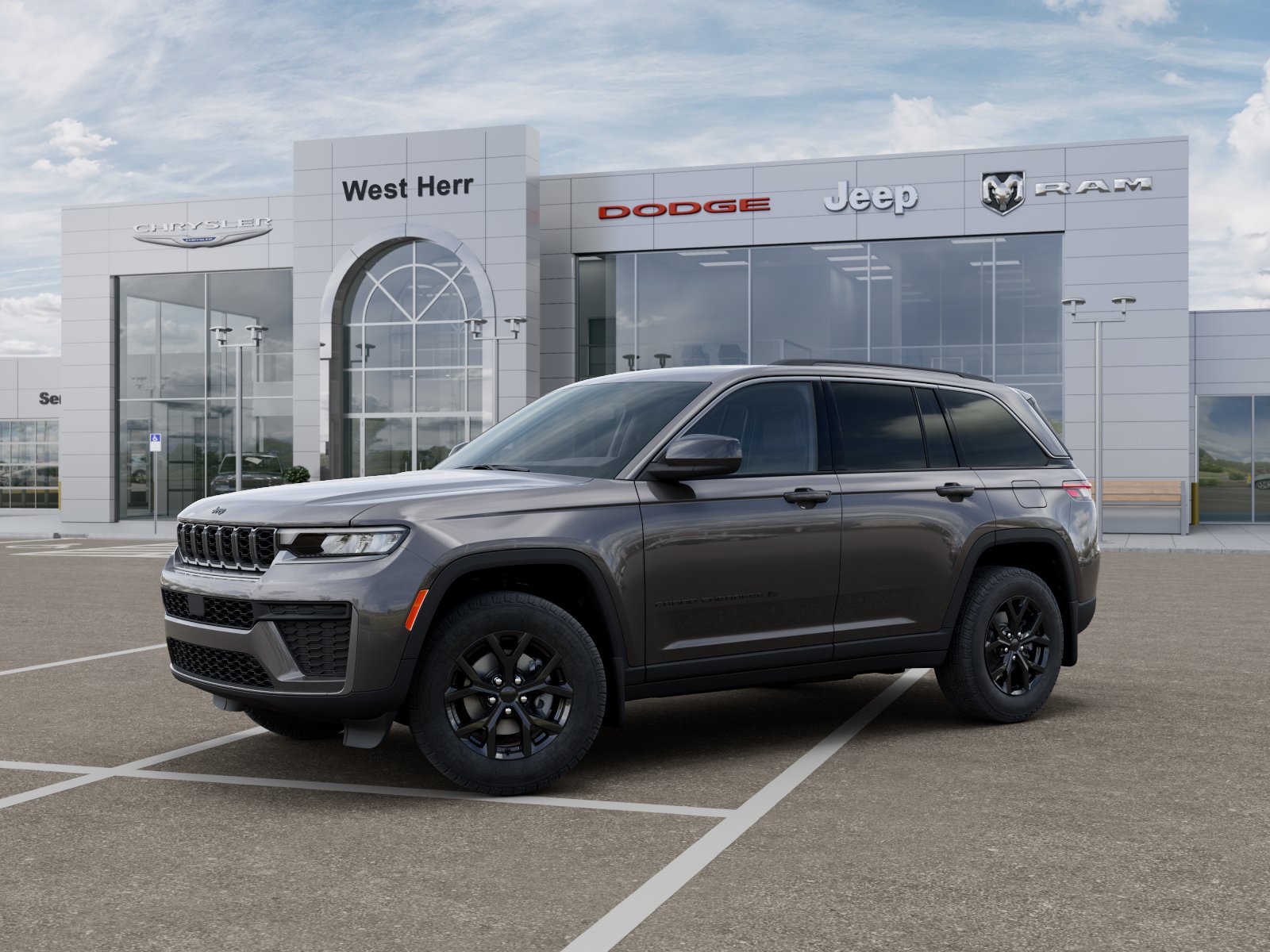 New 2026 Baltic Gray Metallic Clear-Coat Exterior Paint Jeep GRAND CHEROKEE LAREDO ALTITUDE image 102