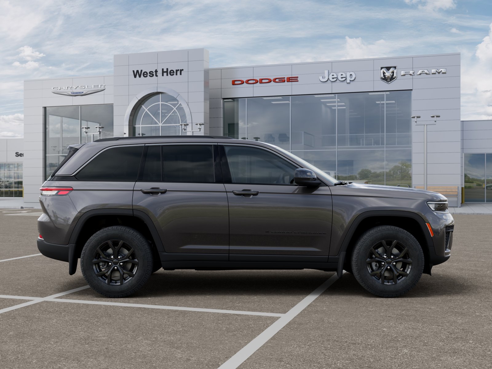 New 2026 Baltic Gray Metallic Clear-Coat Exterior Paint Jeep GRAND CHEROKEE LAREDO ALTITUDE image 121