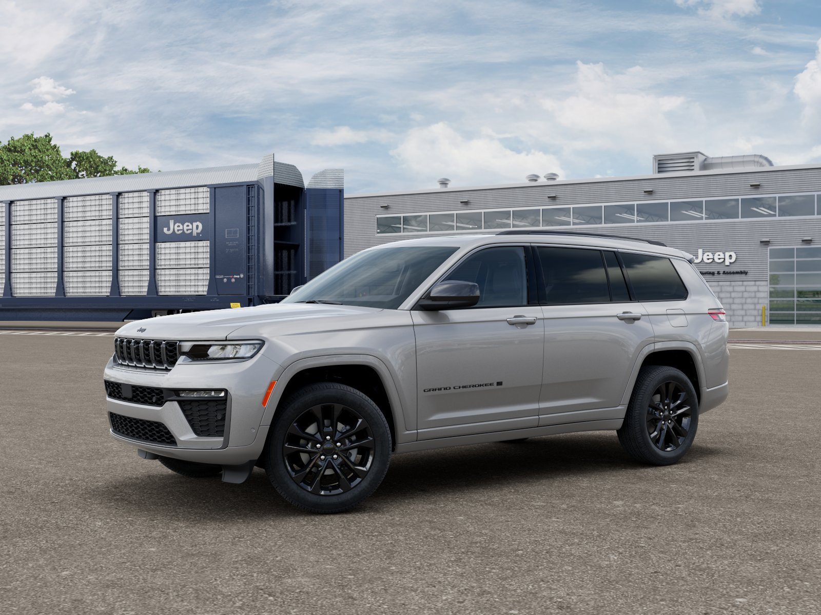 New 2026 Silver Zynith Exterior Paint Jeep Limited image 2