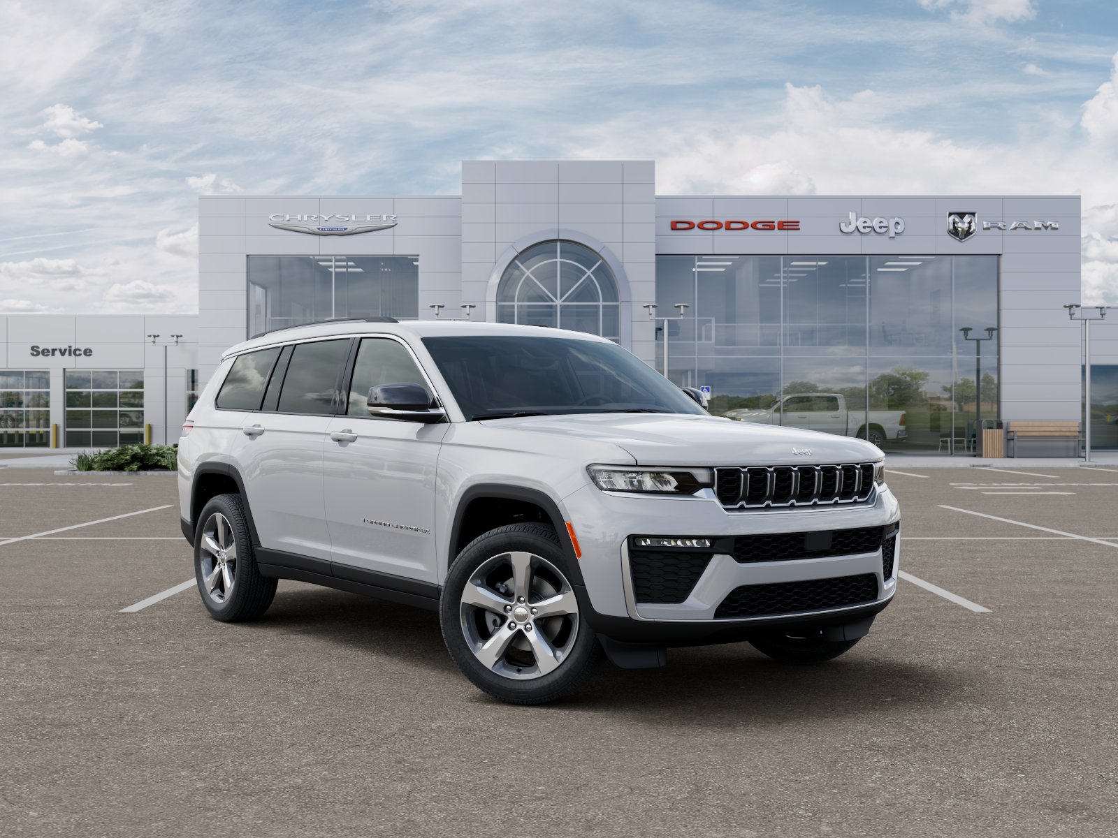 New 2026 Bright White Clear-Coat Exterior Paint Jeep Limited image 31