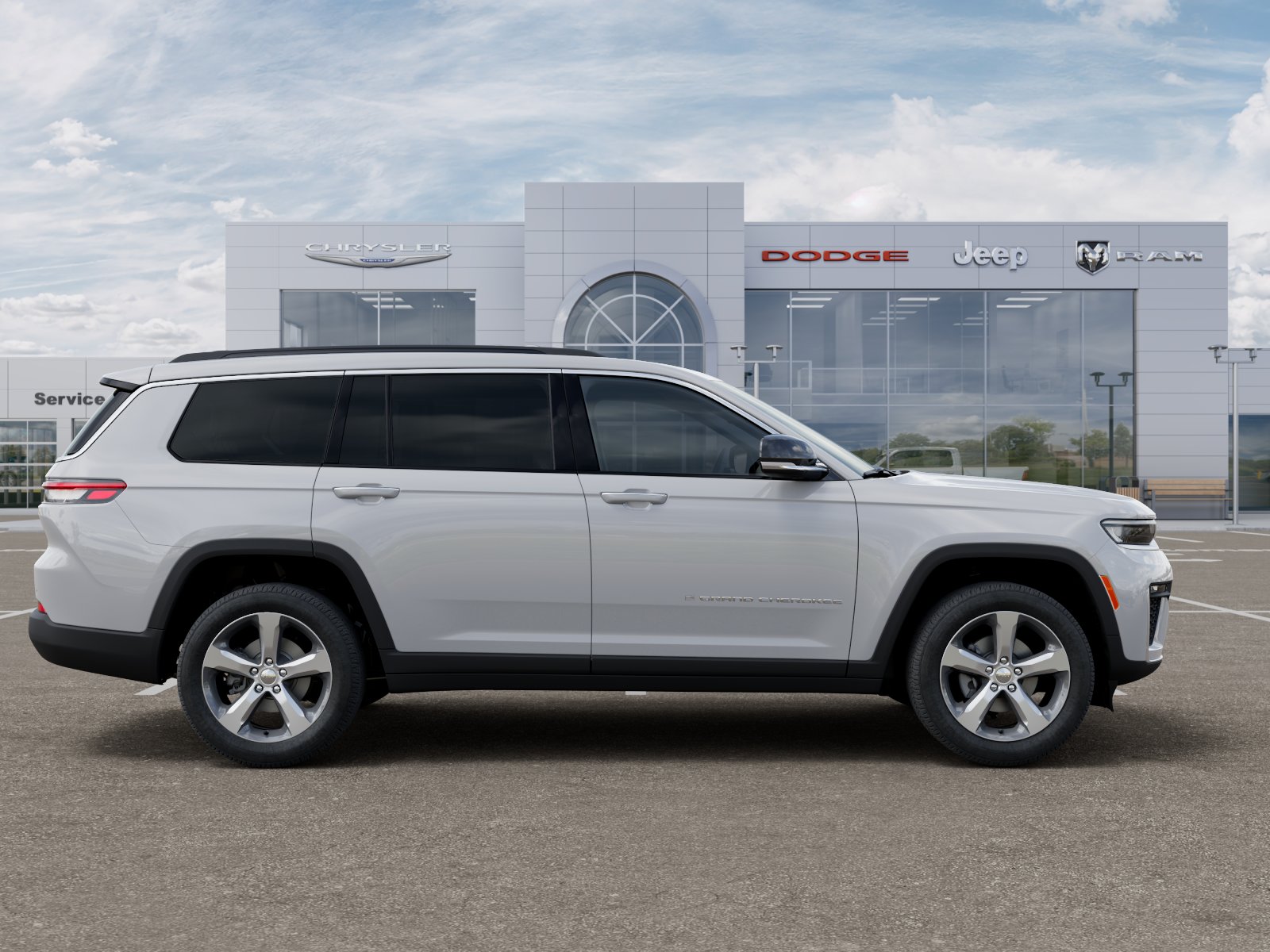 New 2026 Bright White Clear-Coat Exterior Paint Jeep Limited image 47