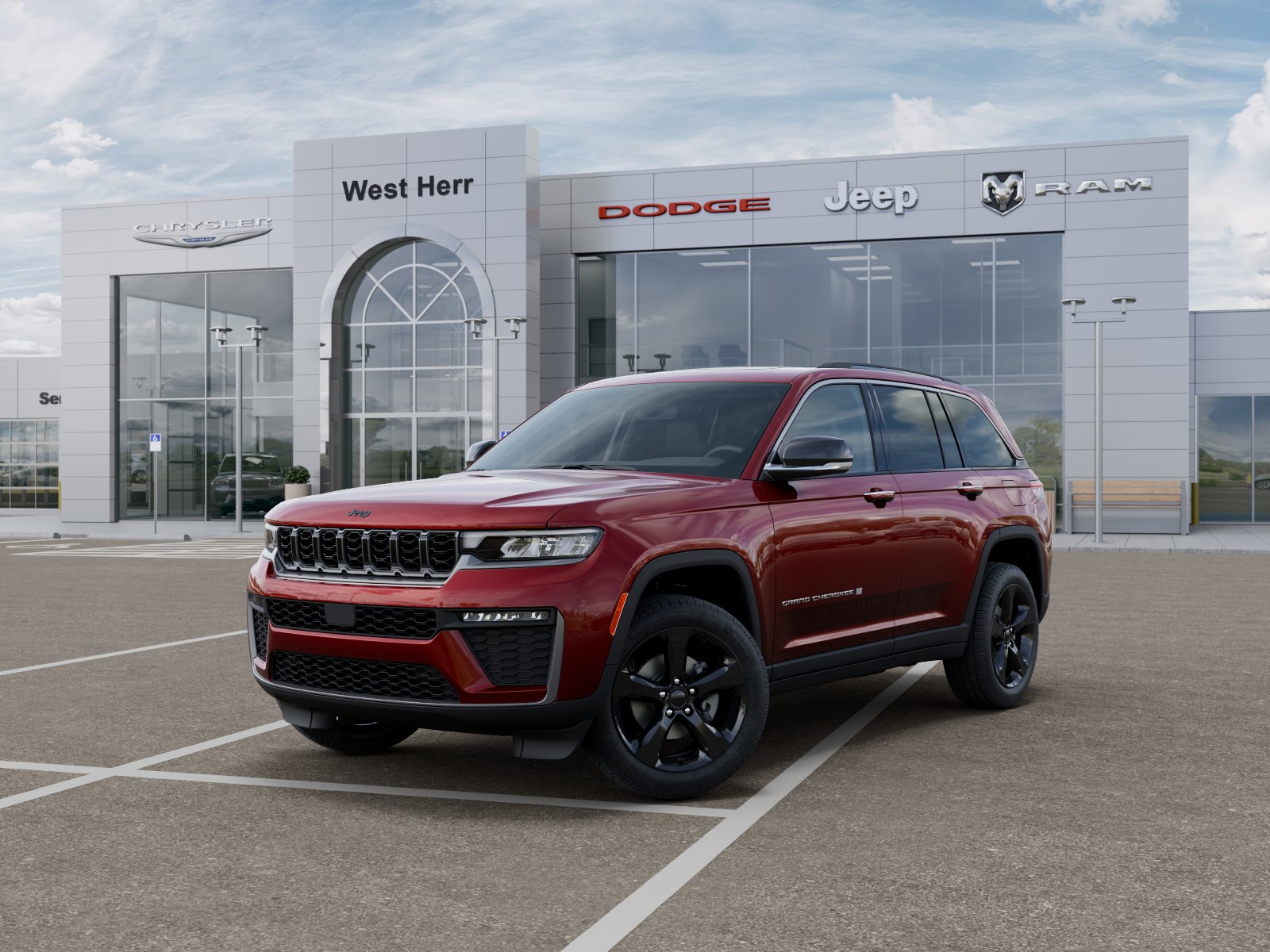 New 2026 Velvet Red Pearl-Coat Exterior Paint Jeep GRAND CHEROKEE LIMITED 4X4 image 101