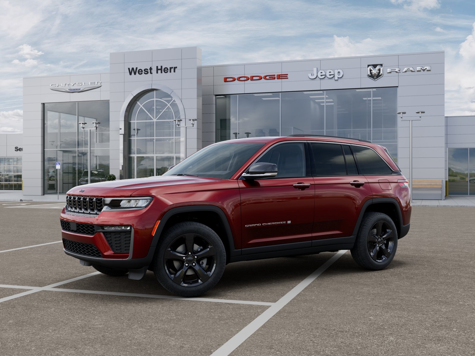 New 2026 Velvet Red Pearl-Coat Exterior Paint Jeep GRAND CHEROKEE LIMITED 4X4 image 102