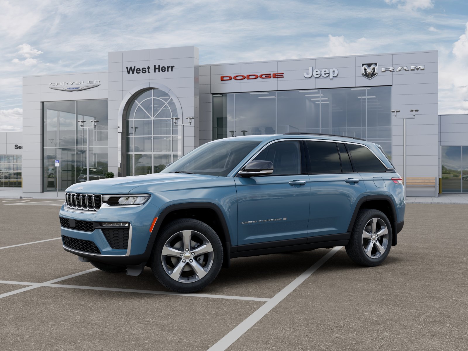 New 2026 Steel Blue Jeep Limited image 2
