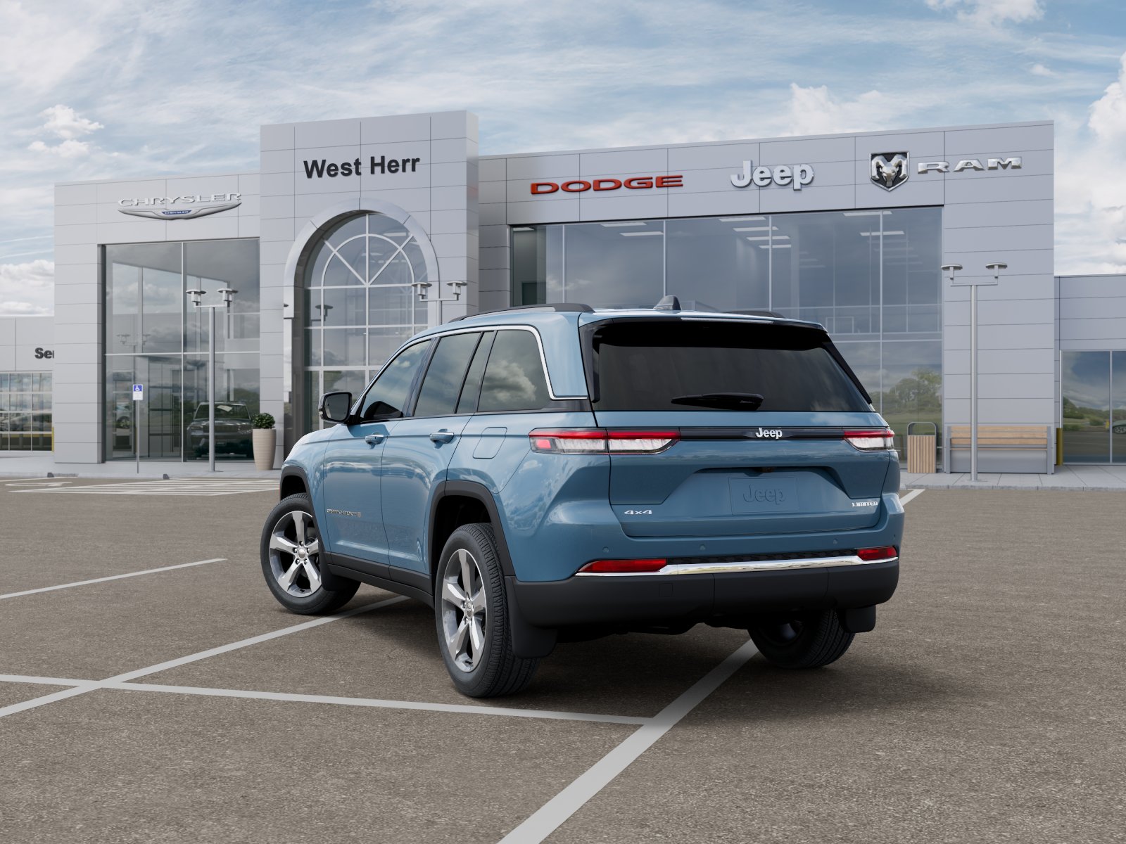 New 2026 Steel Blue Jeep Limited image 3
