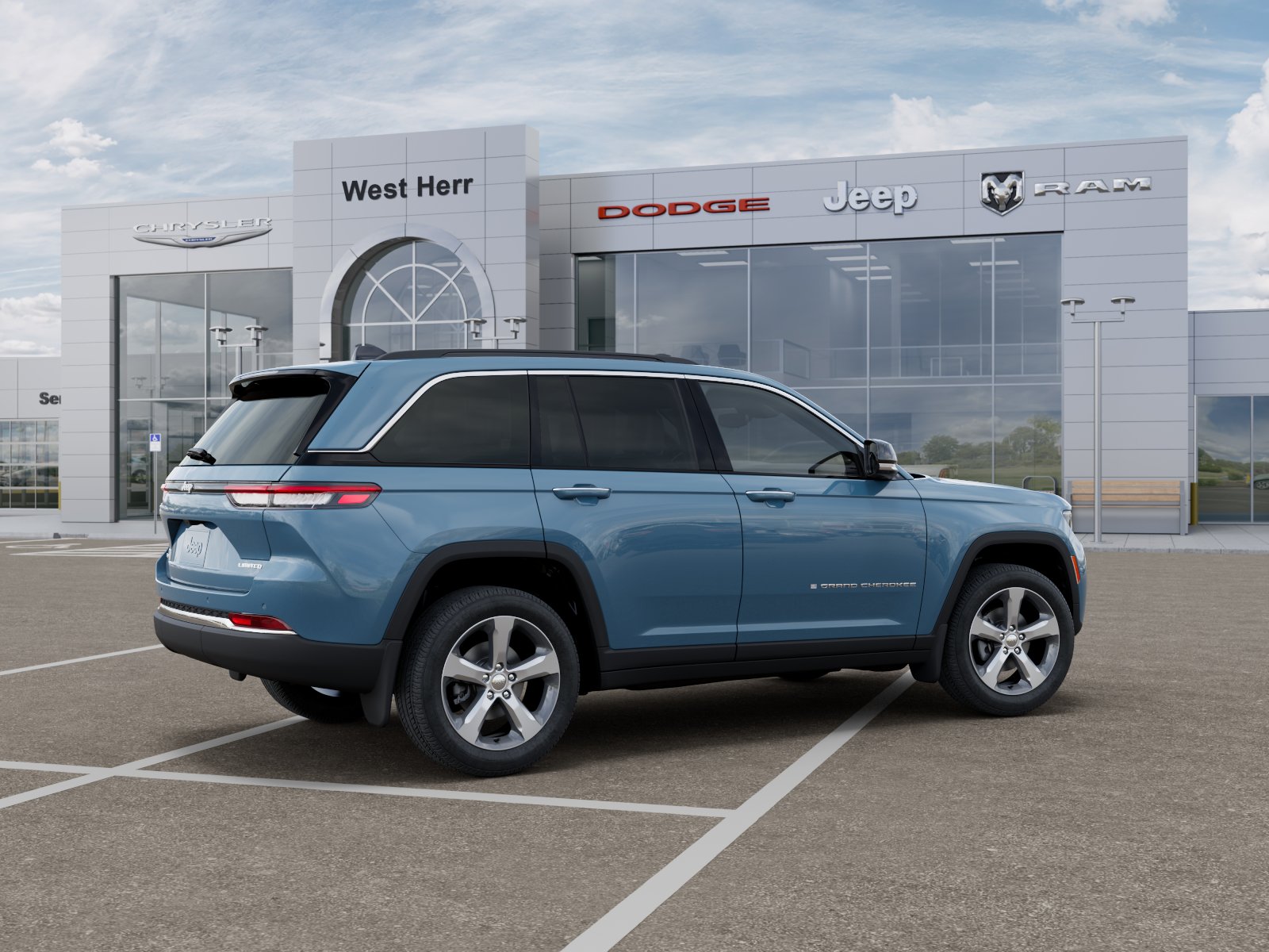 New 2026 Steel Blue Jeep Limited image 4
