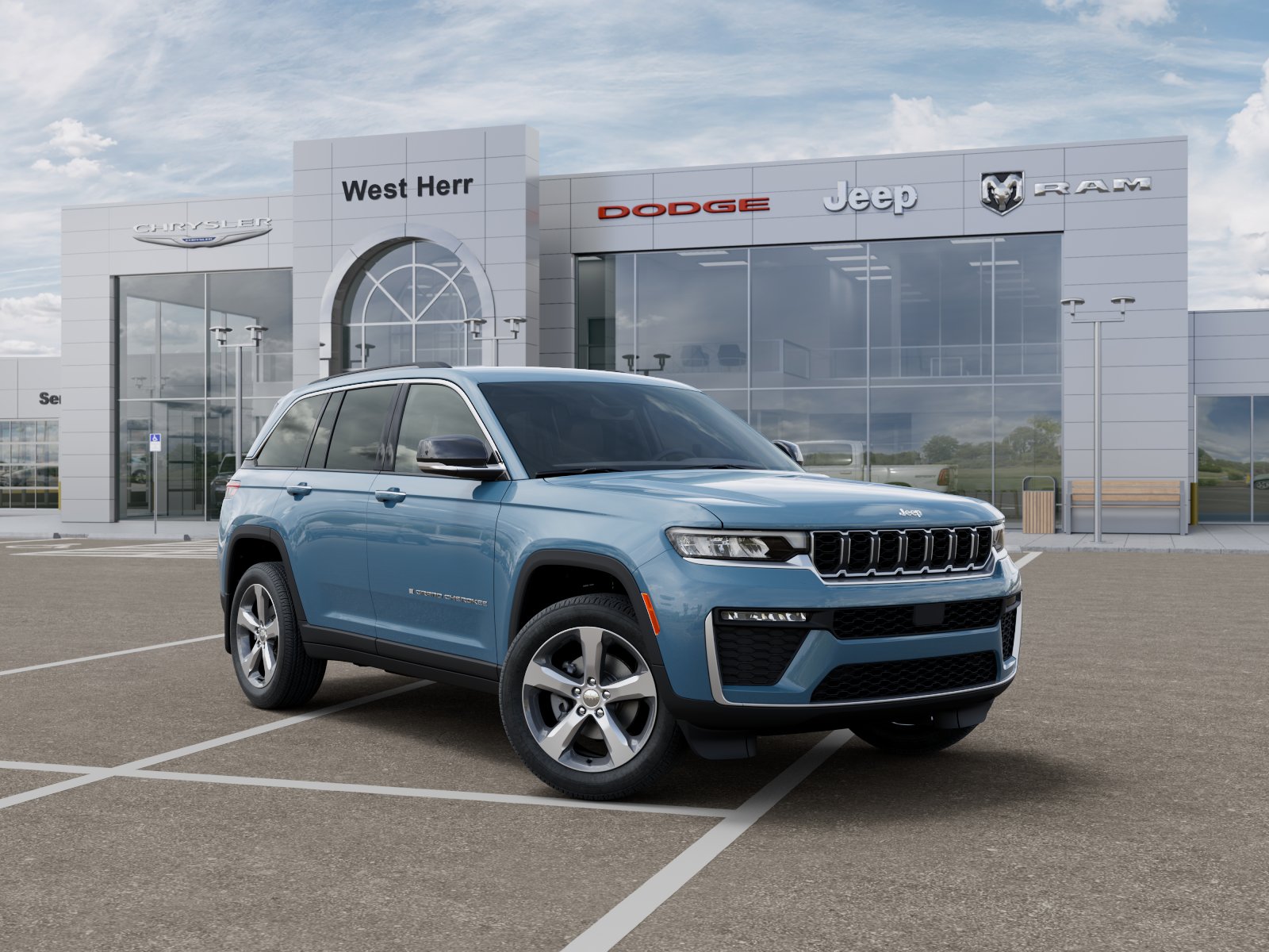 New 2026 Steel Blue Jeep Limited image 5