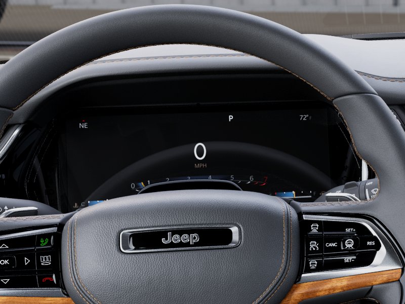New 2026 Diamond Black Crystal Pearl-Coat Exterior Paint Jeep Summit image 17