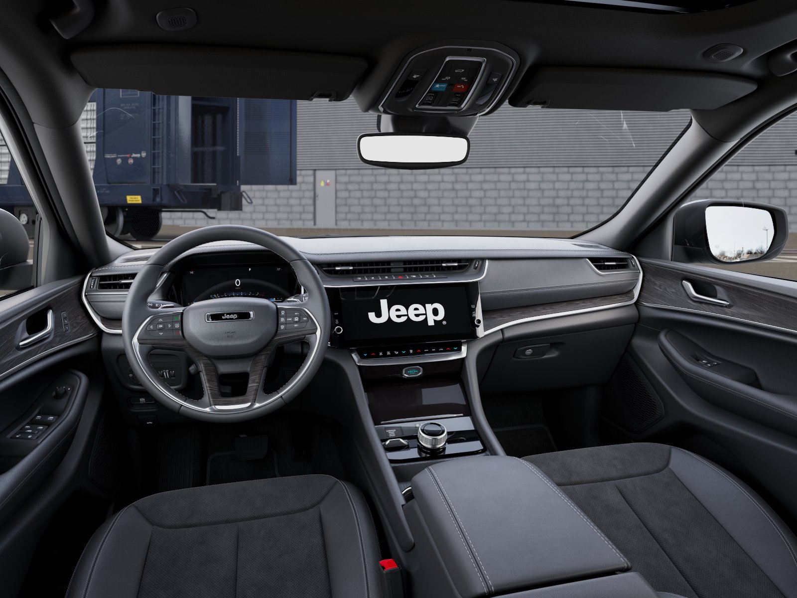 New 2026 Diamond Black Crystal Pearlcoat Jeep Laredo Altitude image 14
