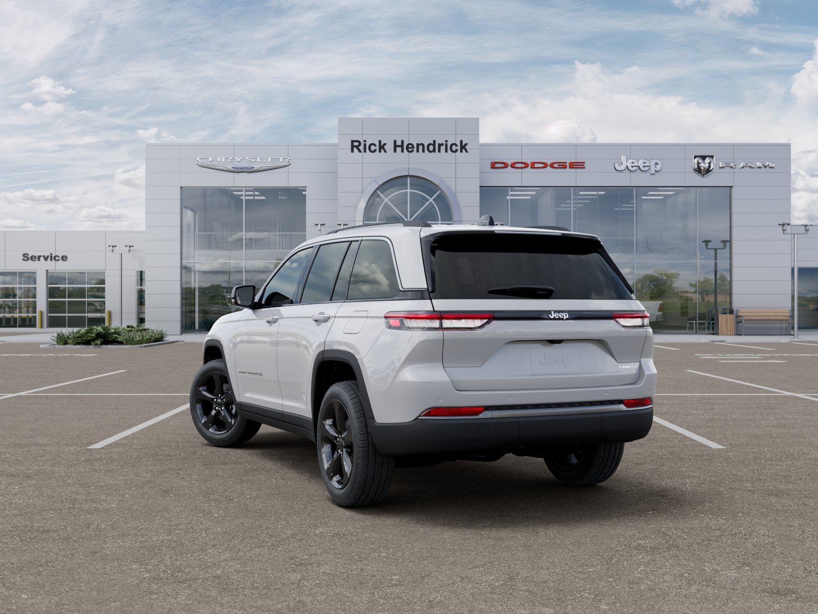 New 2026 Bright White Clear-Coat Exterior Paint Jeep Limited image 42