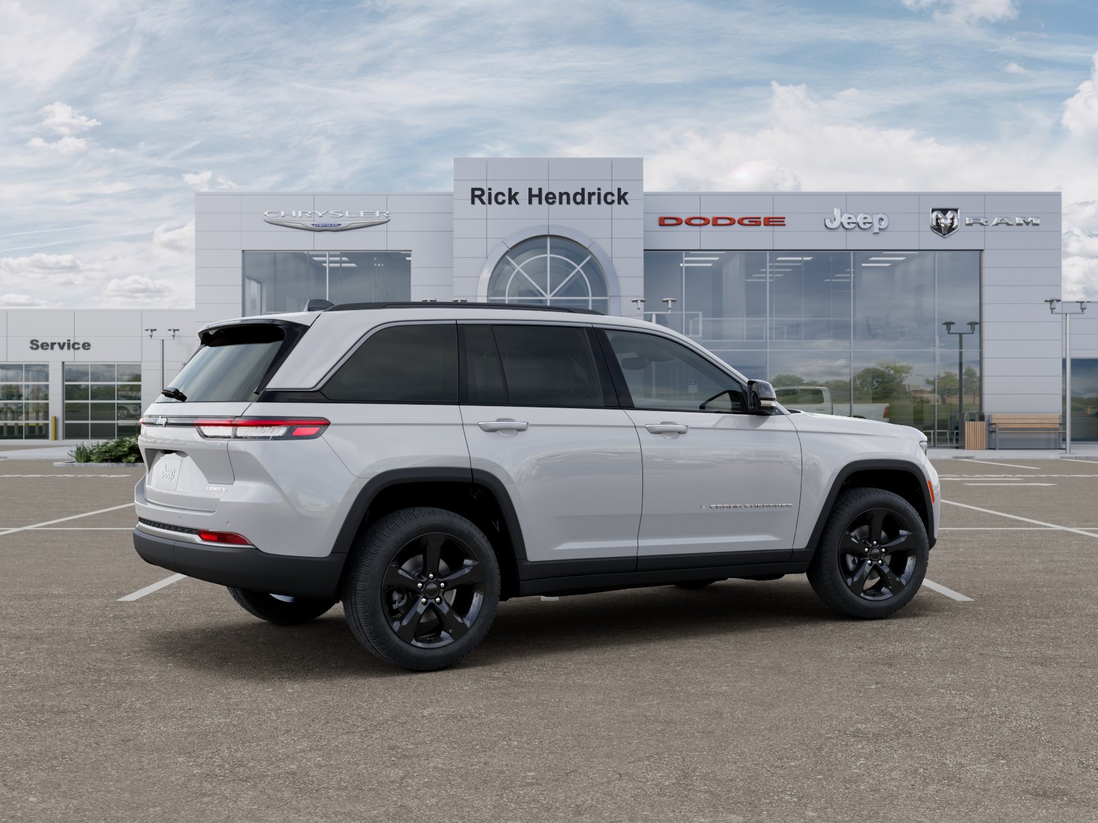 New 2026 Bright White Clear-Coat Exterior Paint Jeep Limited image 43