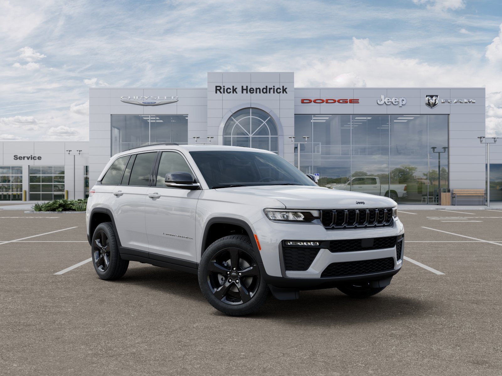 New 2026 Bright White Clear-Coat Exterior Paint Jeep Limited image 39