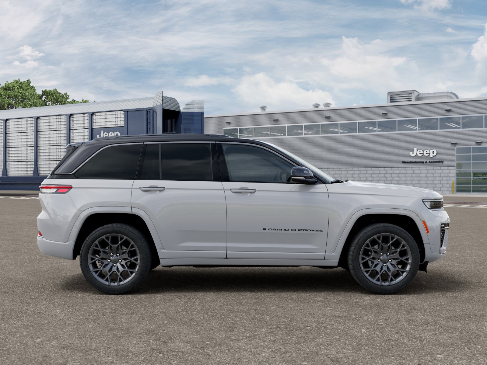 New 2026 Bright White Clear-Coat Exterior Paint Jeep Summit image 21