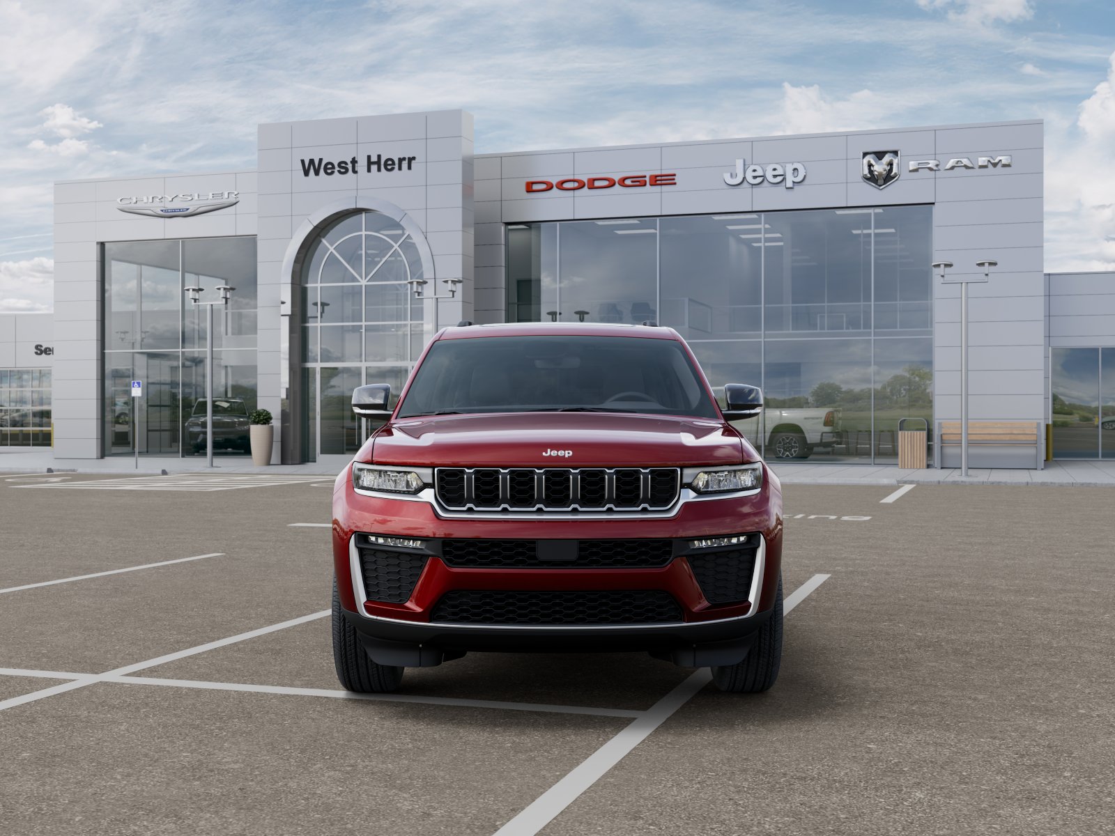 New 2026 Velvet Red Pearl-Coat Exterior Paint Jeep Limited image 18