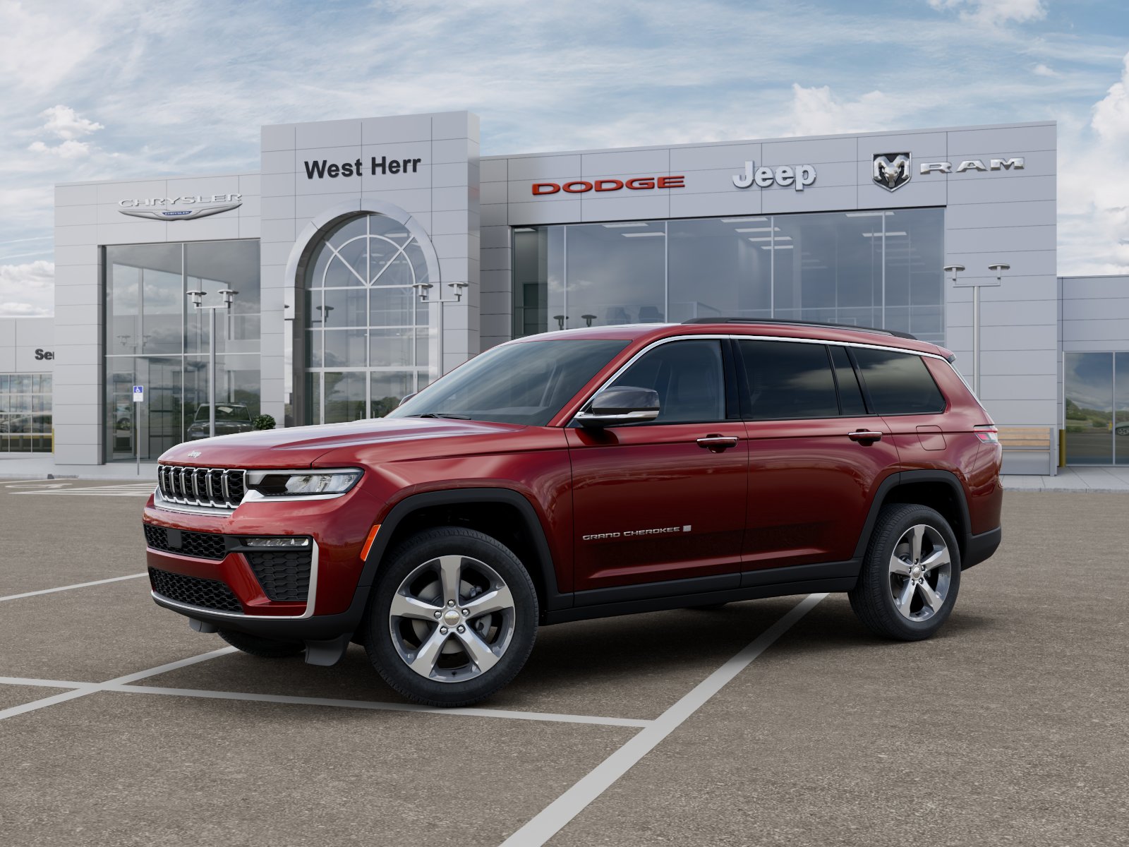 New 2026 Velvet Red Pearl-Coat Exterior Paint Jeep Limited image 14