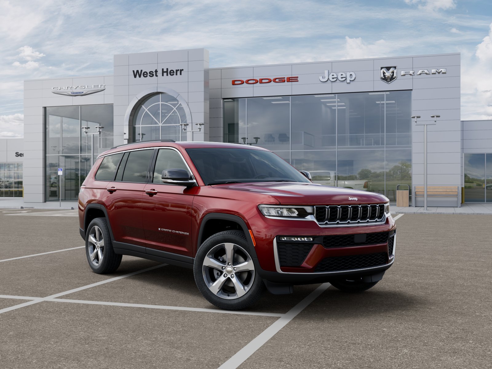 New 2026 Velvet Red Pearl-Coat Exterior Paint Jeep Limited image 17
