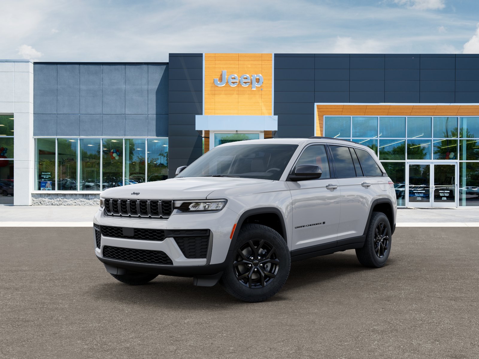 New 2026 Bright White Clear-Coat Exterior Paint Jeep Laredo Altitude image 27
