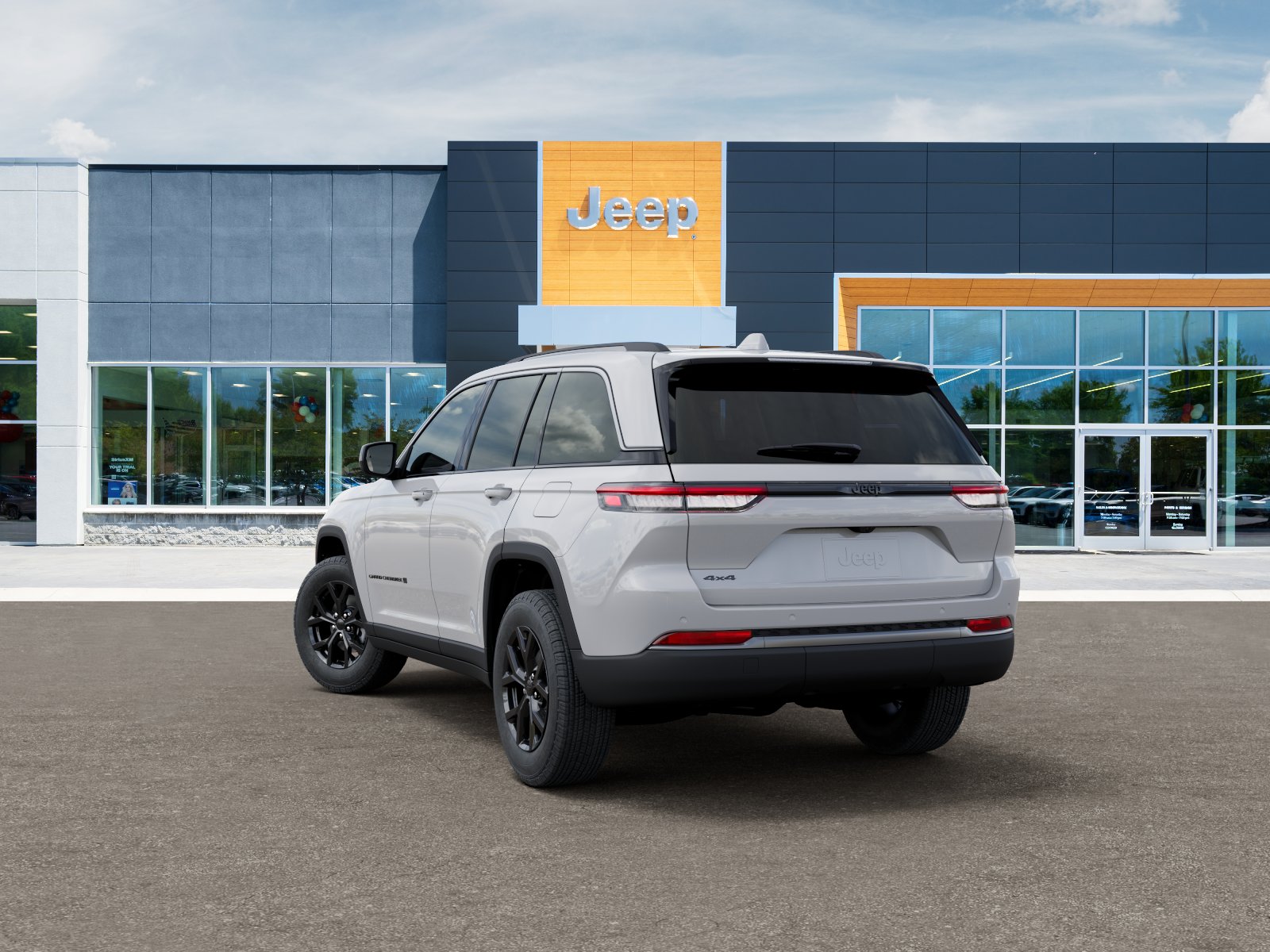 New 2026 Bright White Clear-Coat Exterior Paint Jeep Laredo Altitude image 29