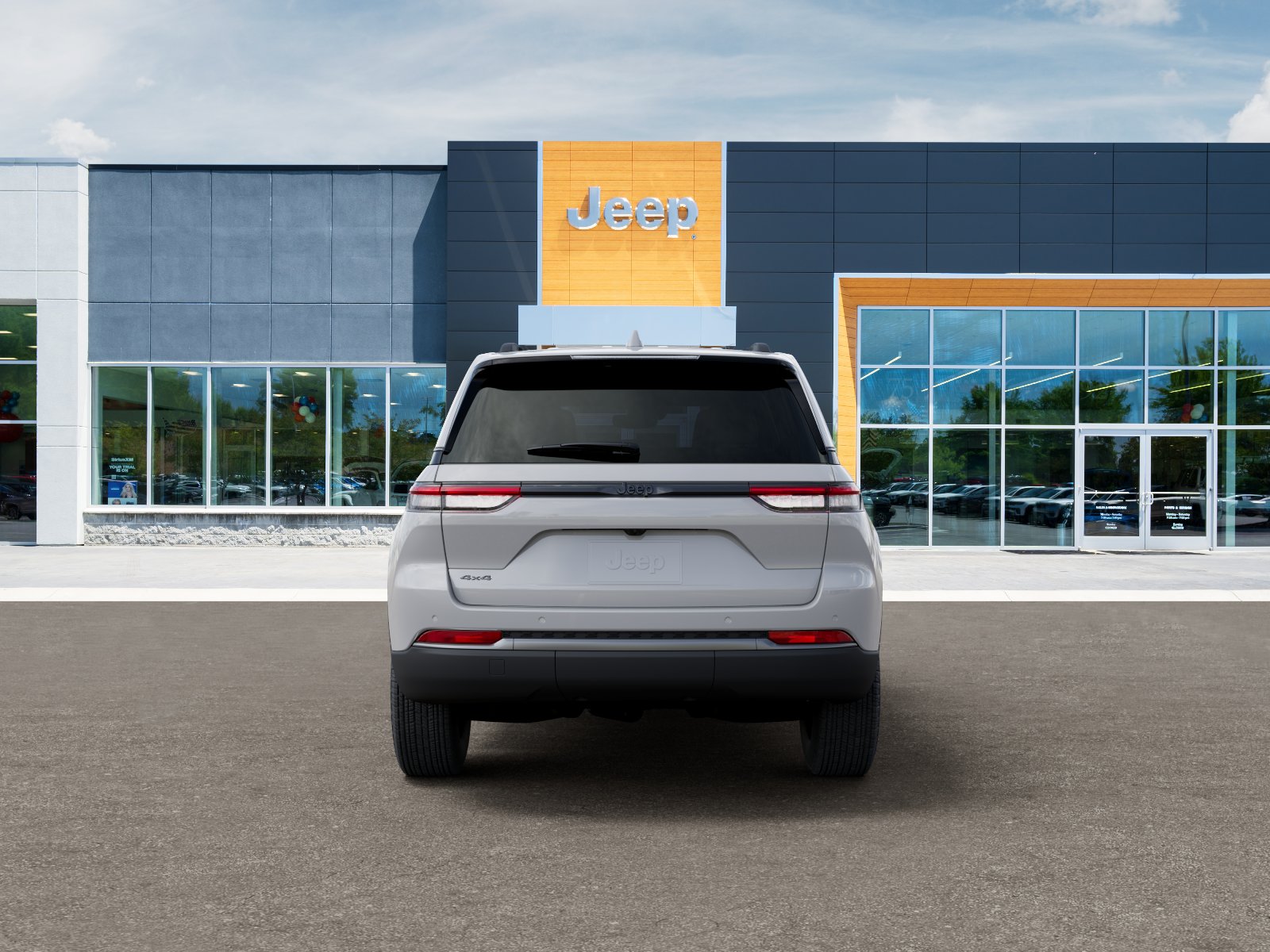 New 2026 Bright White Clear-Coat Exterior Paint Jeep Laredo Altitude image 33