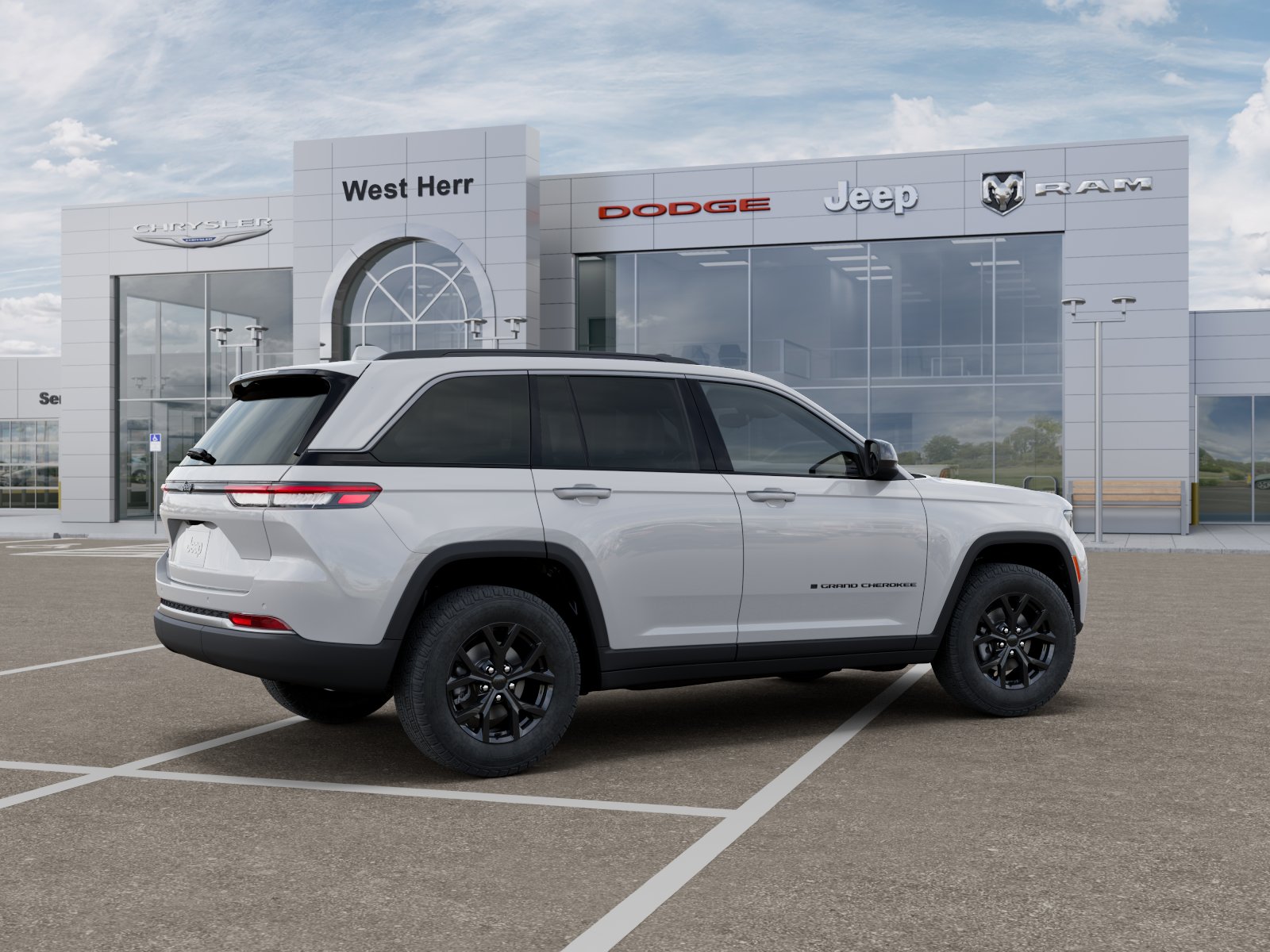 New 2026 Bright White Clearcoat Jeep Laredo Altitude image 4