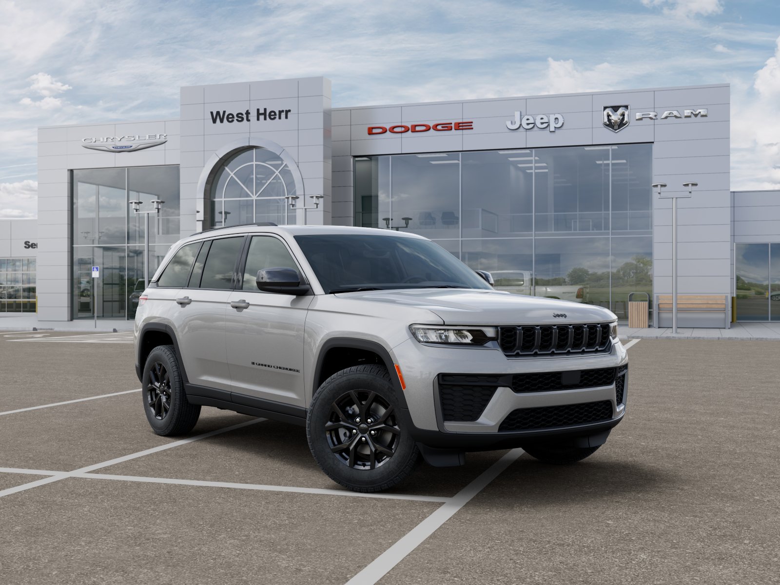 New 2026 Silver Zynith Exterior Paint Jeep GRAND CHEROKEE LAREDO ALTITUDE image 105