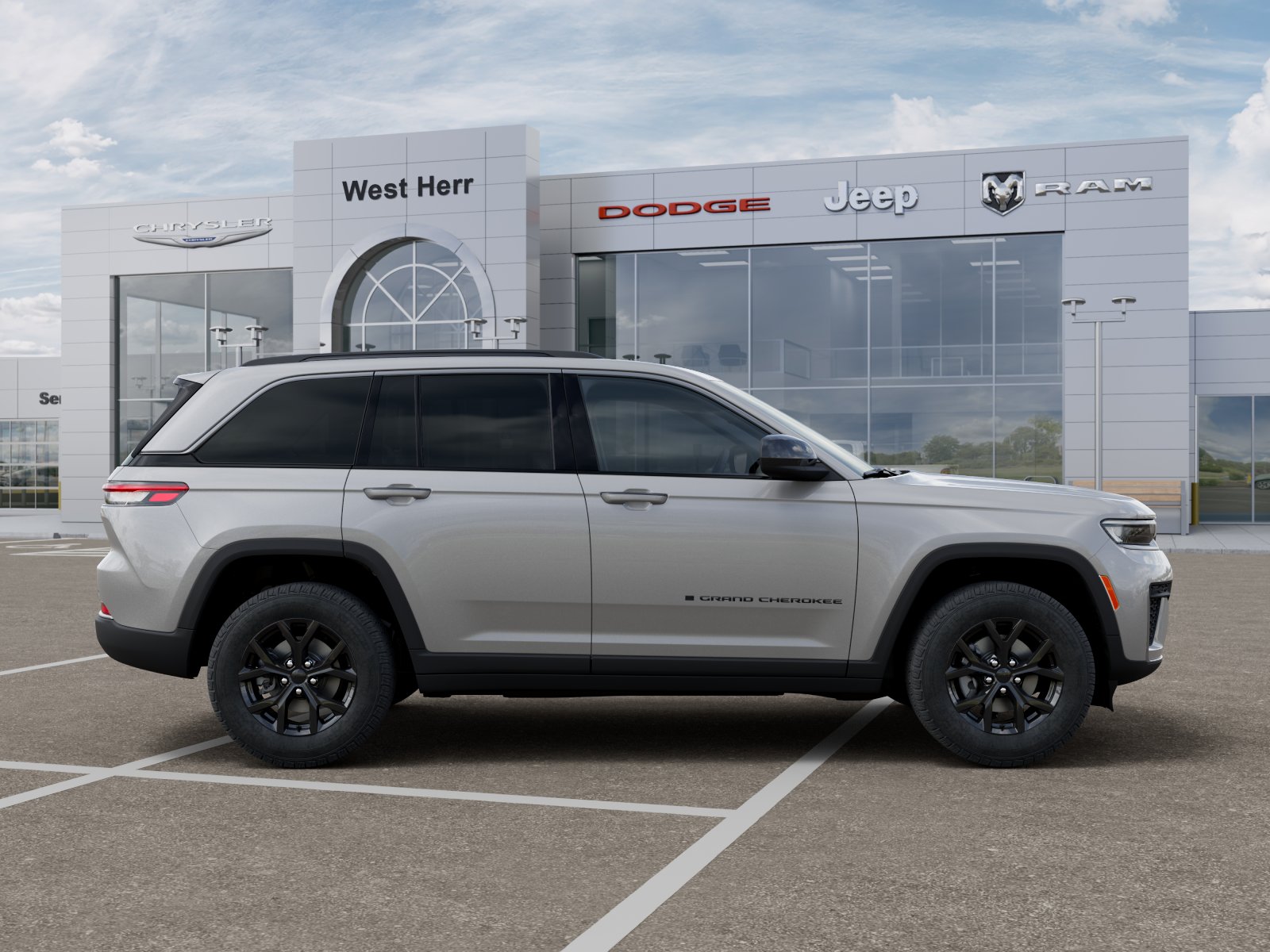 New 2026 Silver Zynith Exterior Paint Jeep GRAND CHEROKEE LAREDO ALTITUDE image 121
