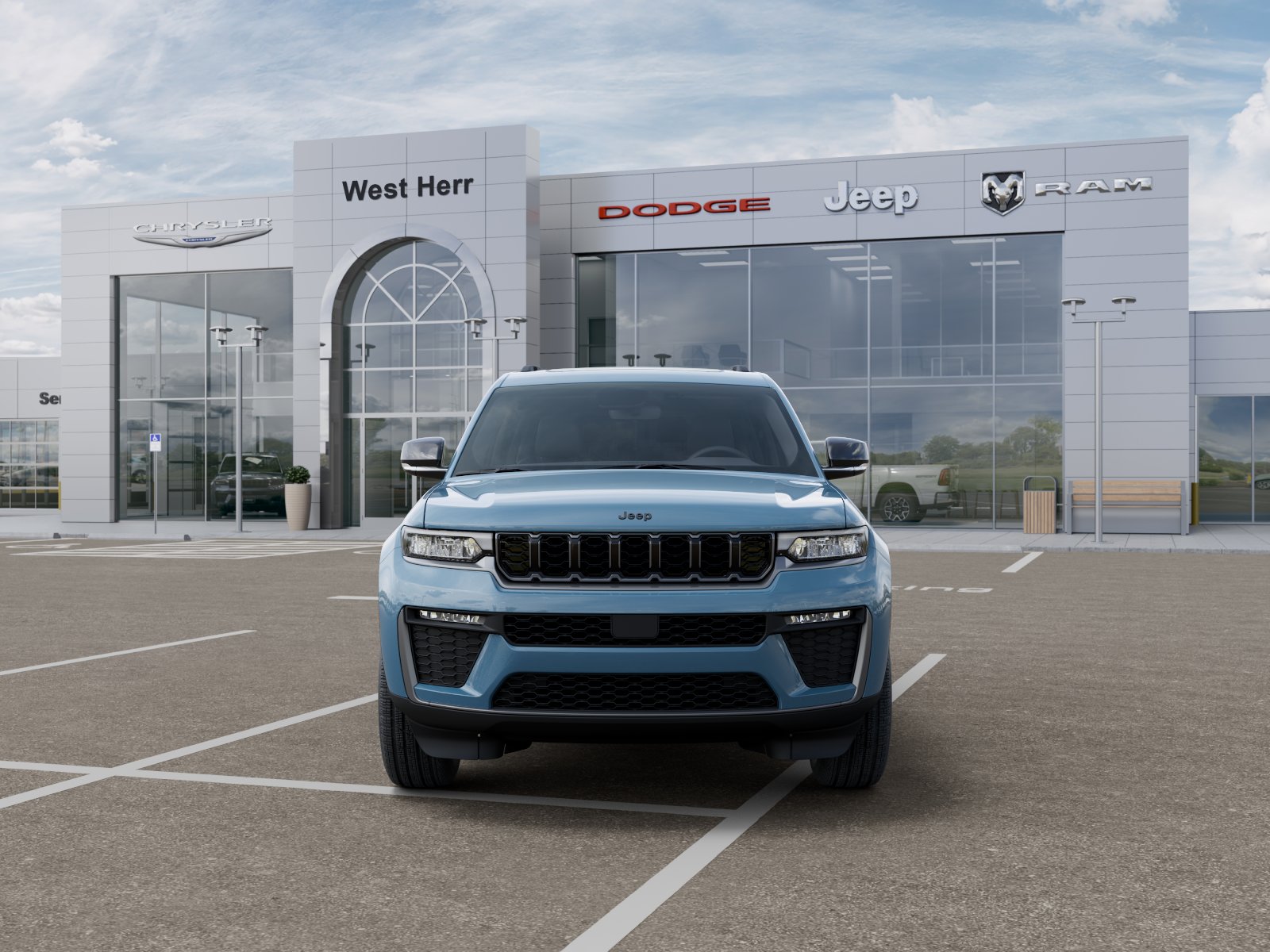 New 2026 Steel Blue Exterior Paint Jeep GRAND CHEROKEE L LIMITED 4X4 image 106