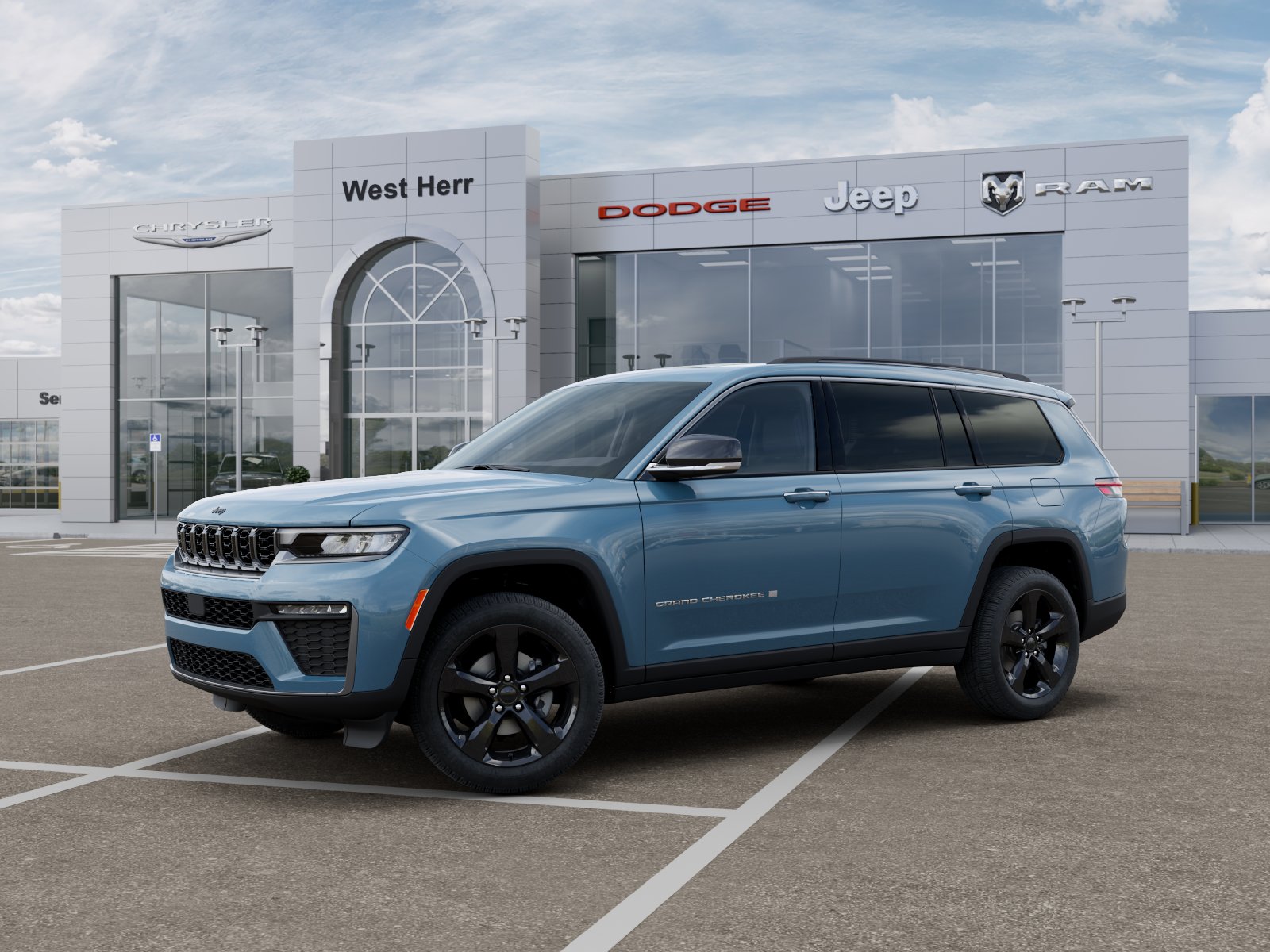 New 2026 Steel Blue Exterior Paint Jeep GRAND CHEROKEE L LIMITED 4X4 image 102