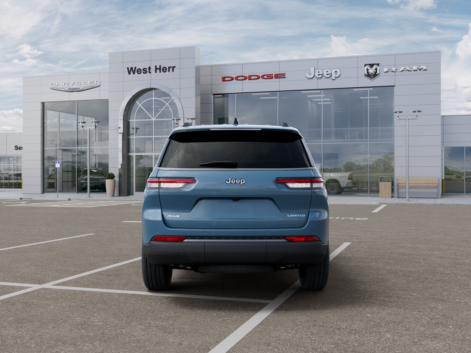New 2026 Steel Blue Exterior Paint Jeep GRAND CHEROKEE L LIMITED 4X4 image 107