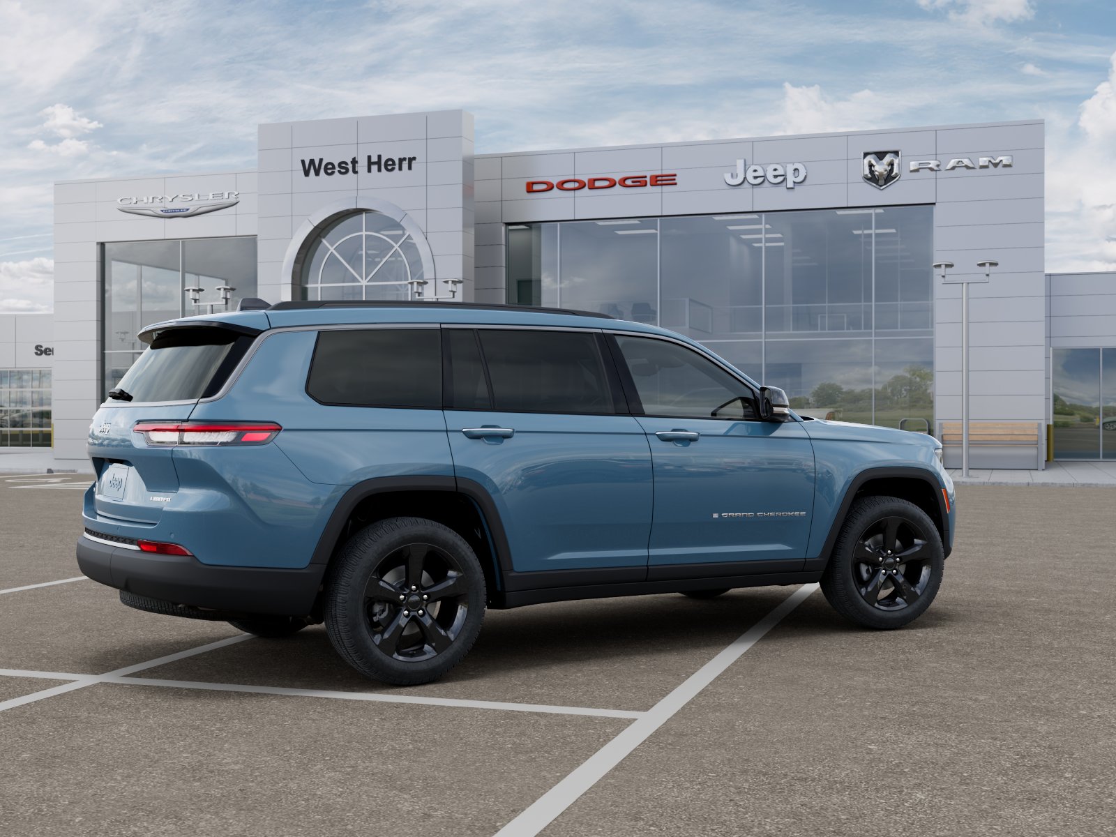 New 2026 Steel Blue Exterior Paint Jeep GRAND CHEROKEE L LIMITED 4X4 image 104