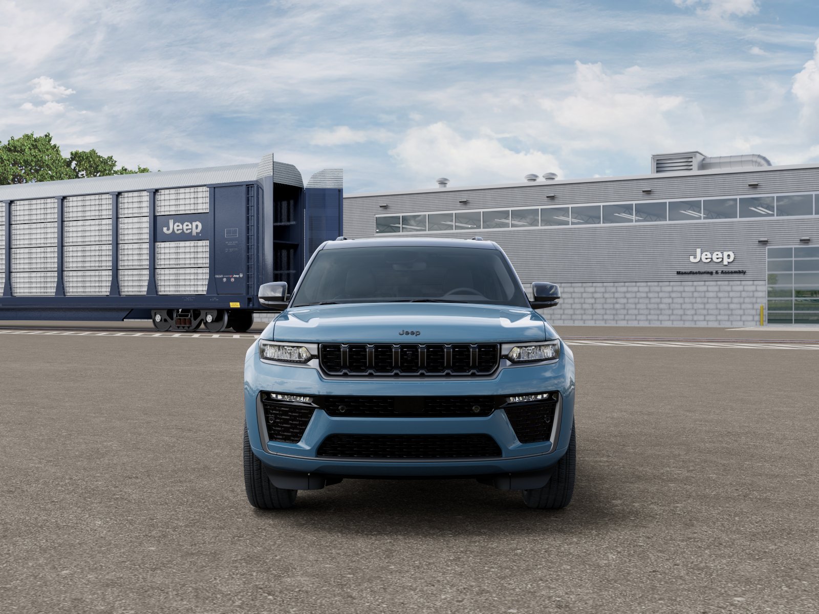 New 2026 Steel Blue Exterior Paint Jeep Summit image 6