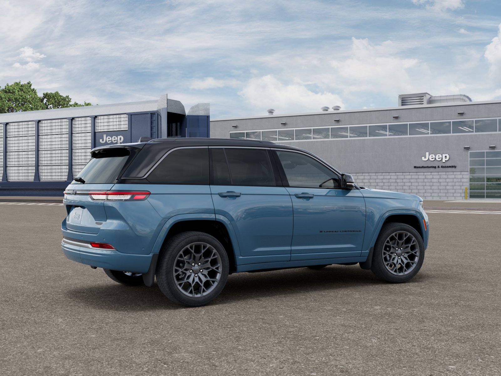 New 2026 Steel Blue Exterior Paint Jeep Summit image 5
