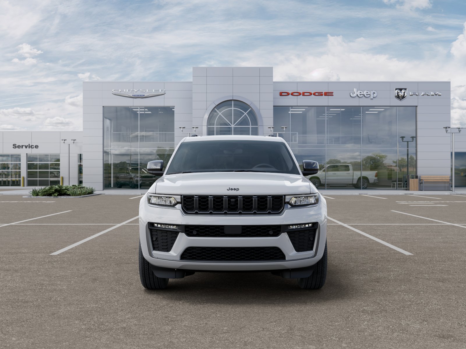 New 2026 Bright White Clear-Coat Exterior Paint Jeep Limited Reserve image 32