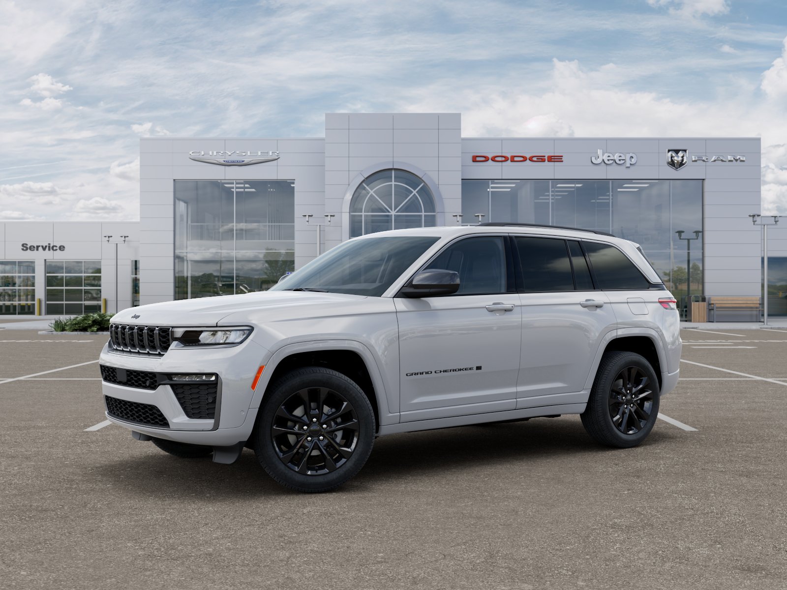 New 2026 Bright White Clear-Coat Exterior Paint Jeep Limited Reserve image 28