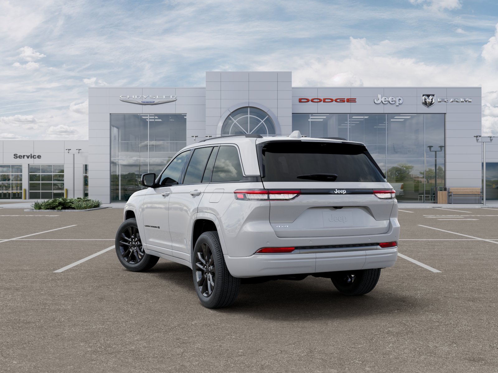 New 2026 Bright White Clear-Coat Exterior Paint Jeep Limited Reserve image 29
