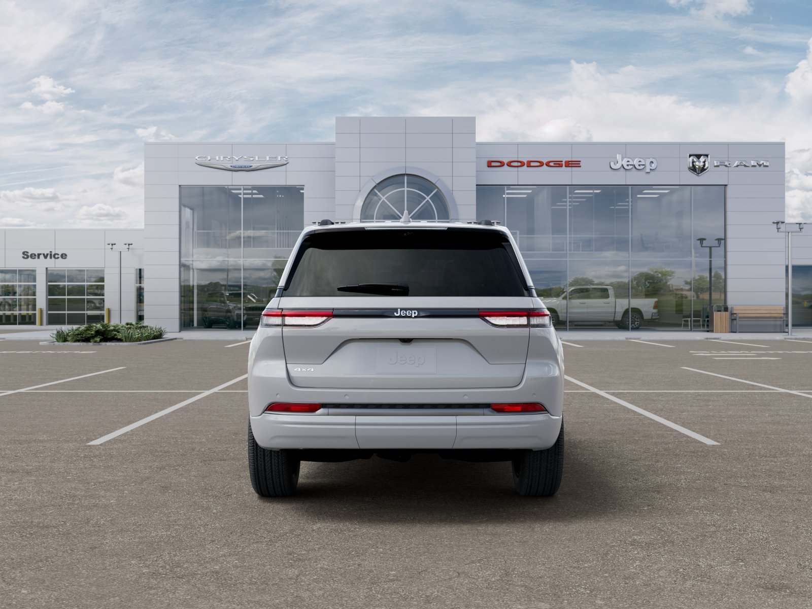 New 2026 Bright White Clear-Coat Exterior Paint Jeep Limited Reserve image 33